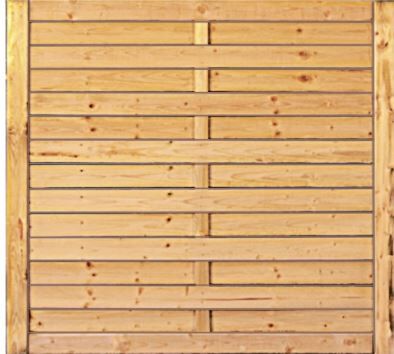 Lamellenzaun grün 100 x 90 cm Rahmen 34/54 mm