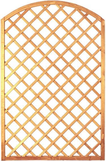 Bogen-Rankzaun-Serie grün 10 x 10 cm  120 x 180/160 cm Rahmen 45/45 mm