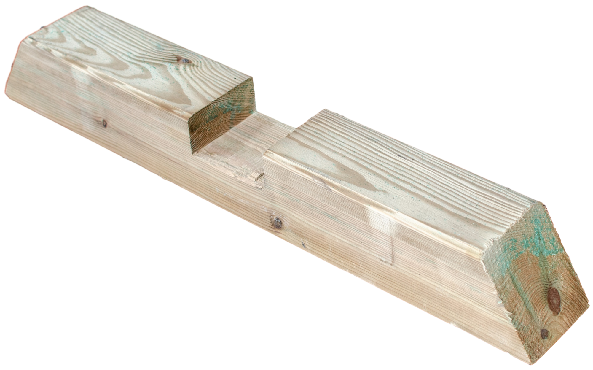 Einzelreiter für Pergola grün  9 x 9 x 65 cm