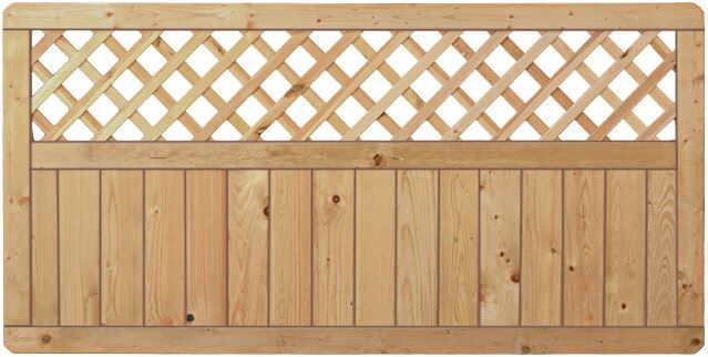 CLASSIC-Serie-Senkrecht Ranki  180 x 90 cm Rahmen 40/70 mm. Profilbretter 16/118 mm