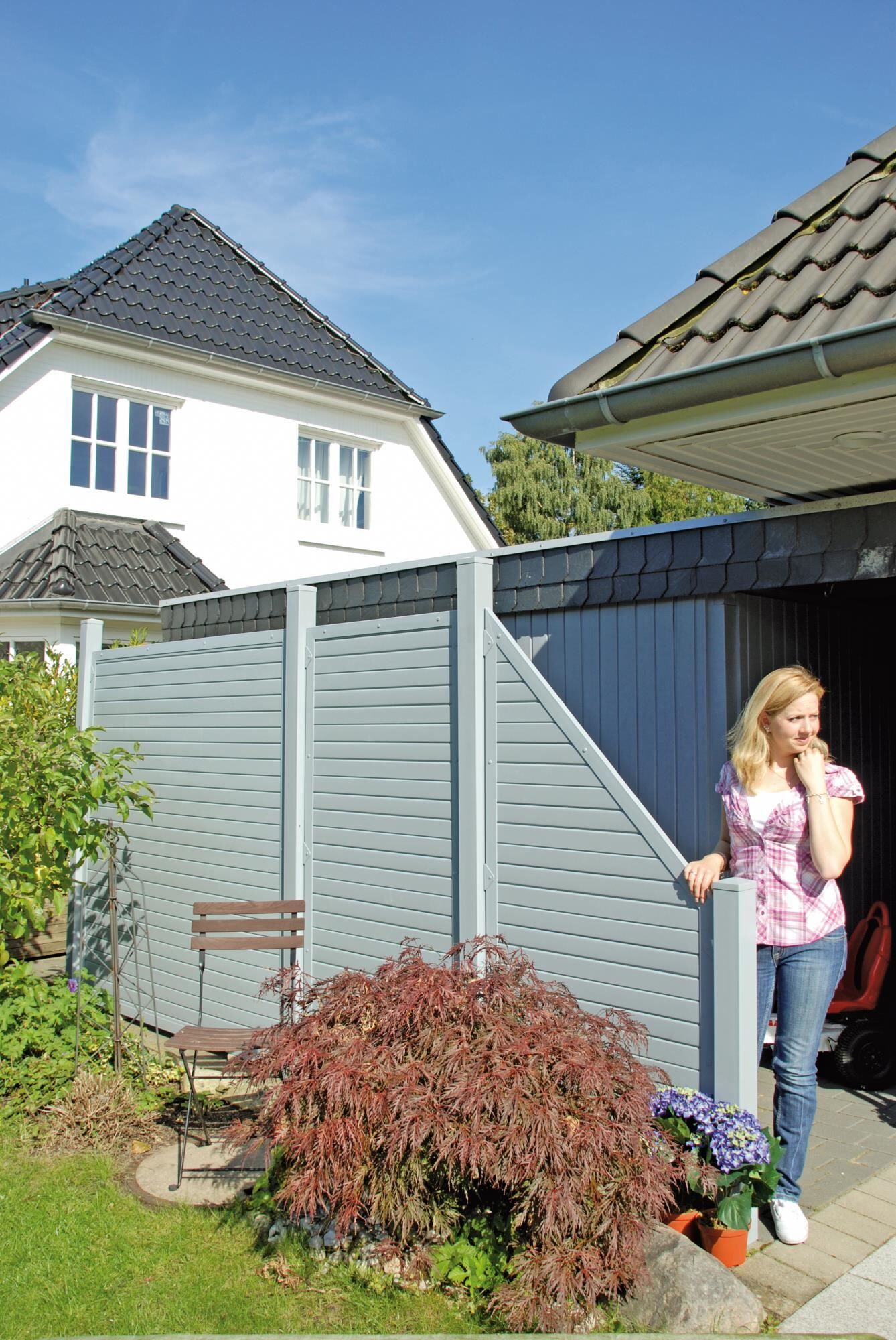 Pfosten LIGHTLINE KS. inkl. Pfostenkappe
