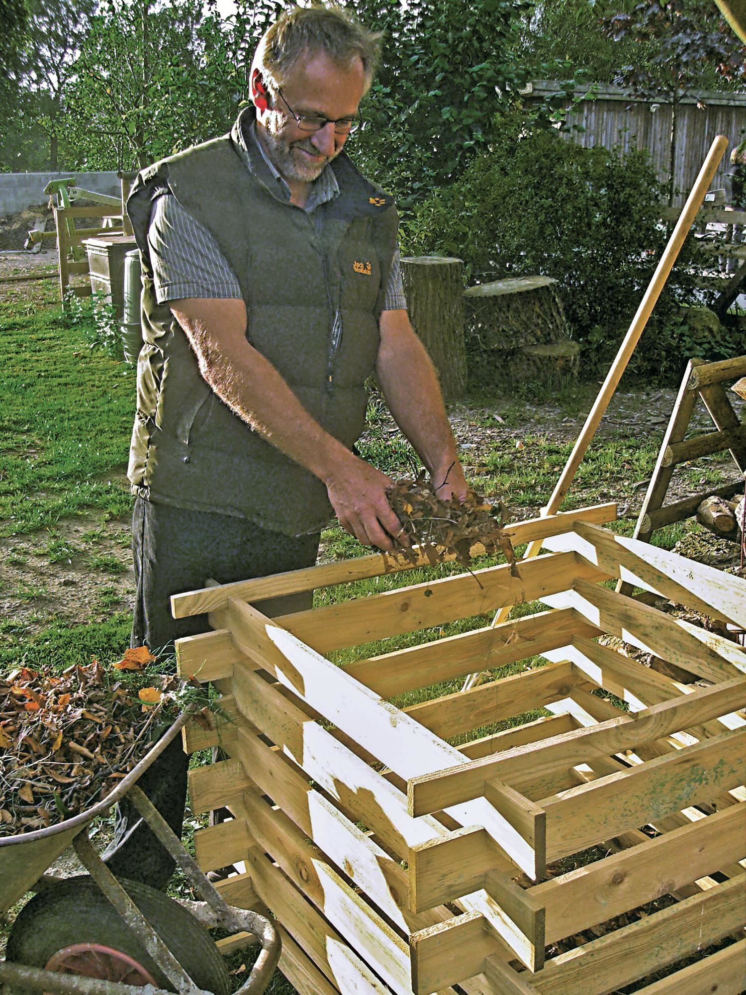 Holzkomposter Stecksystem BODO