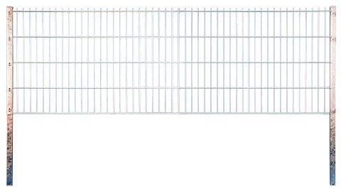 JUMBO Doppelstabmatte feuerverz. 2500 x  1230 mm. MW 200/50. Stäbe 8/6/8 mm