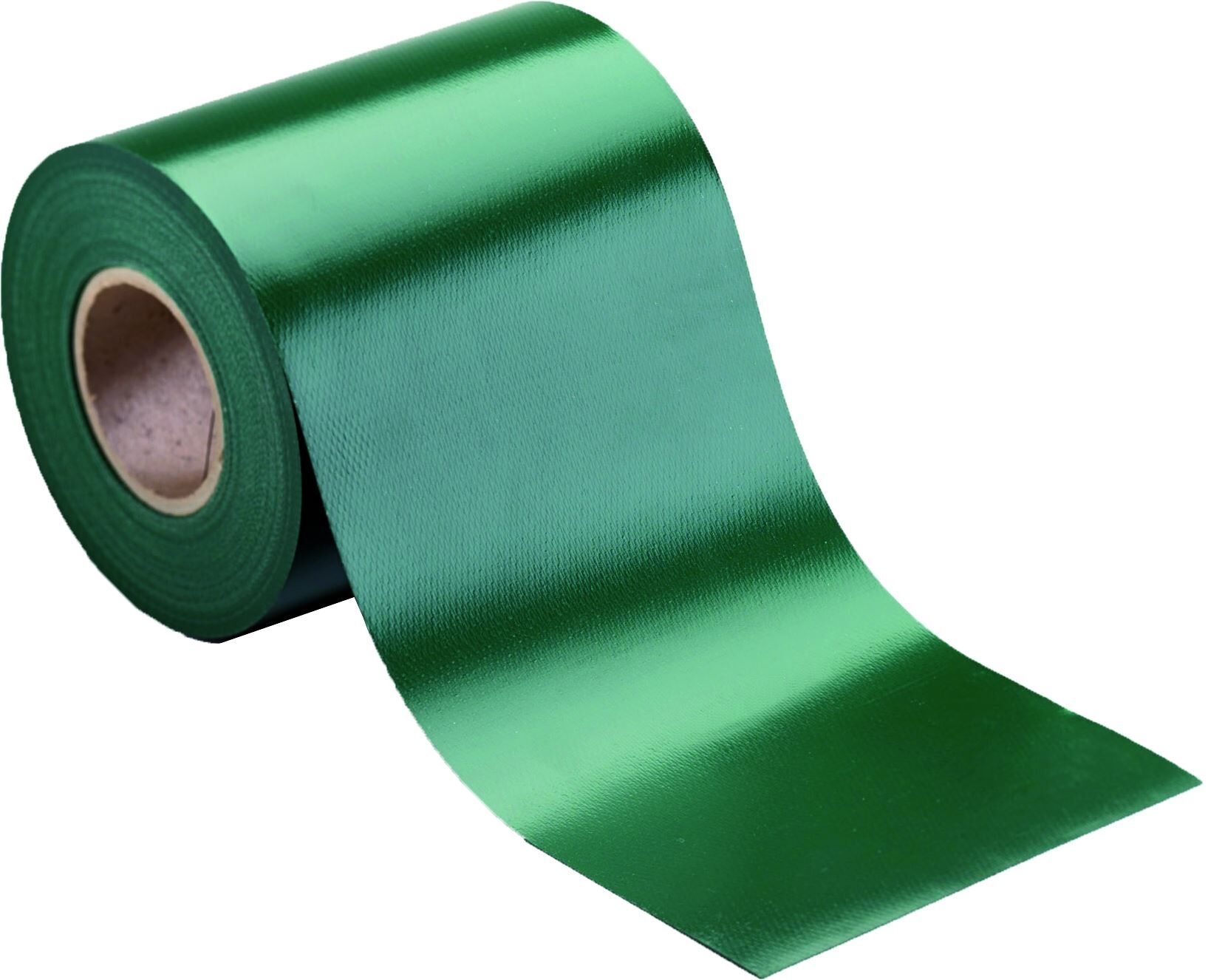 BLICKDICHT Farbstreifen Rolle á 35 m grün (ähnl.RAL 6005) inkl. Klemmschienen