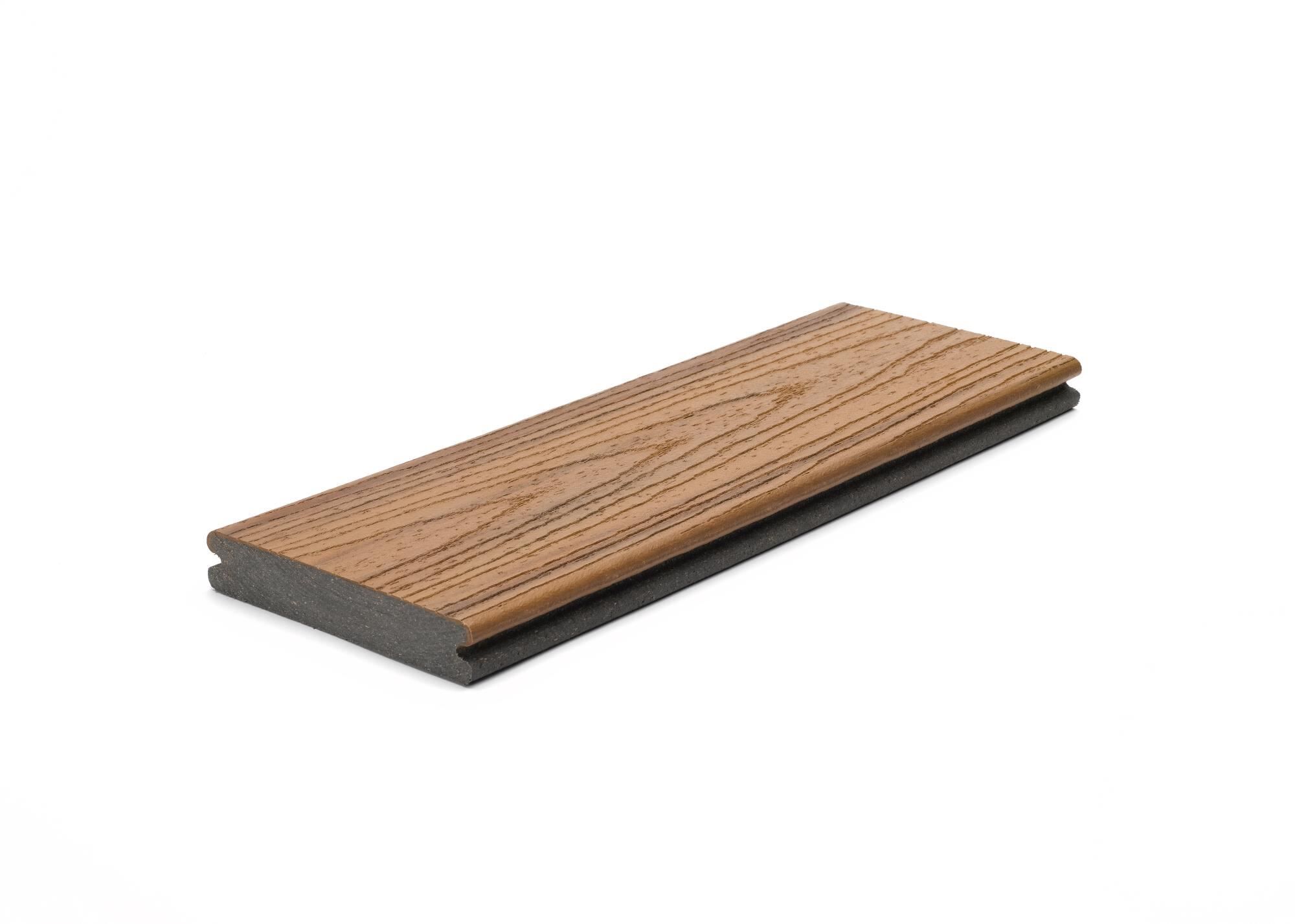 TREX Terrassendiele Transcend mit Nut "Grooved" Länge 3660 mm Farbe Tiki Torch