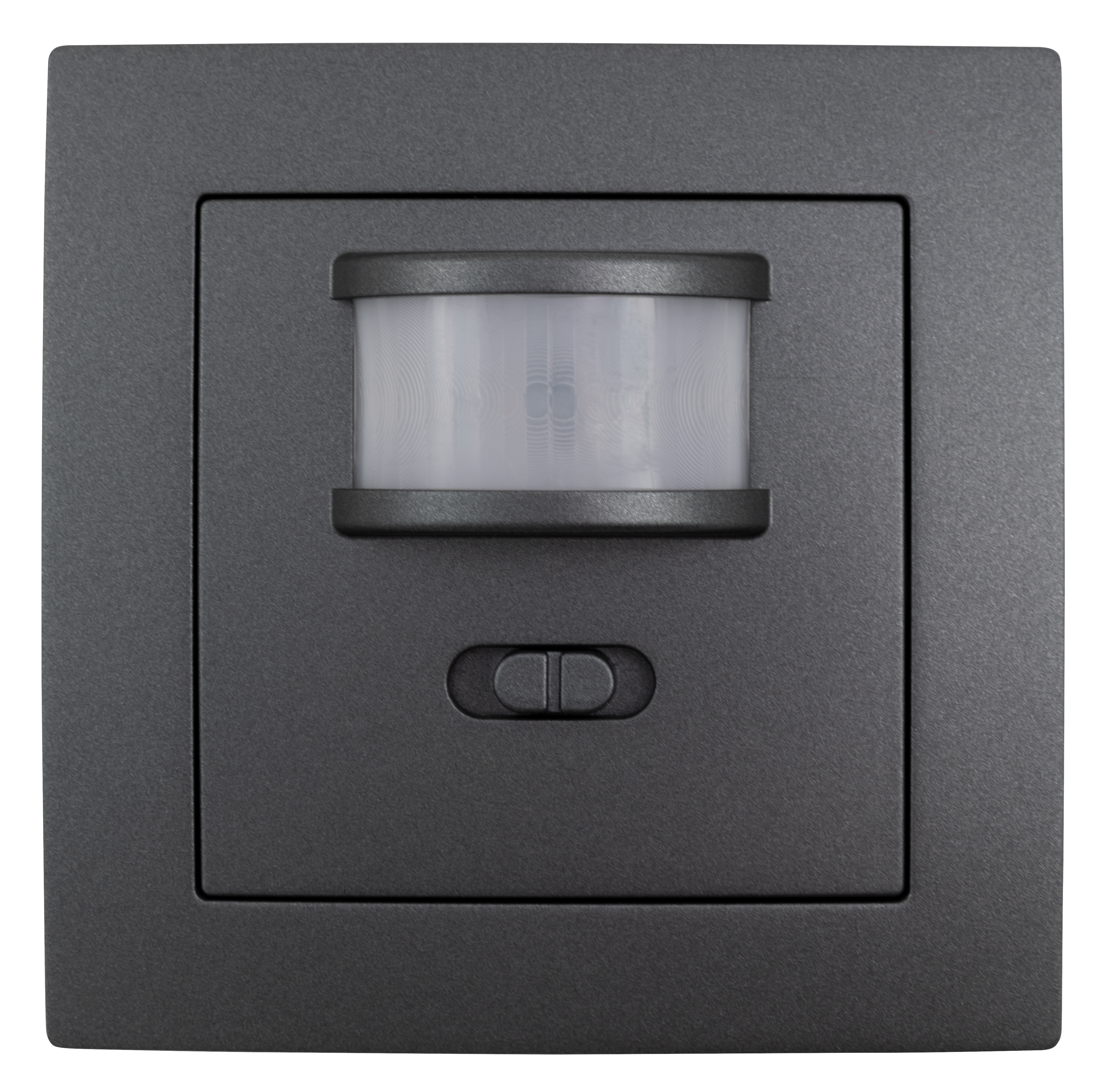 Unterputz IR Bewegungsmelder McPower ''Flair'' 160°, 750W, LED geeignet, anthrazit