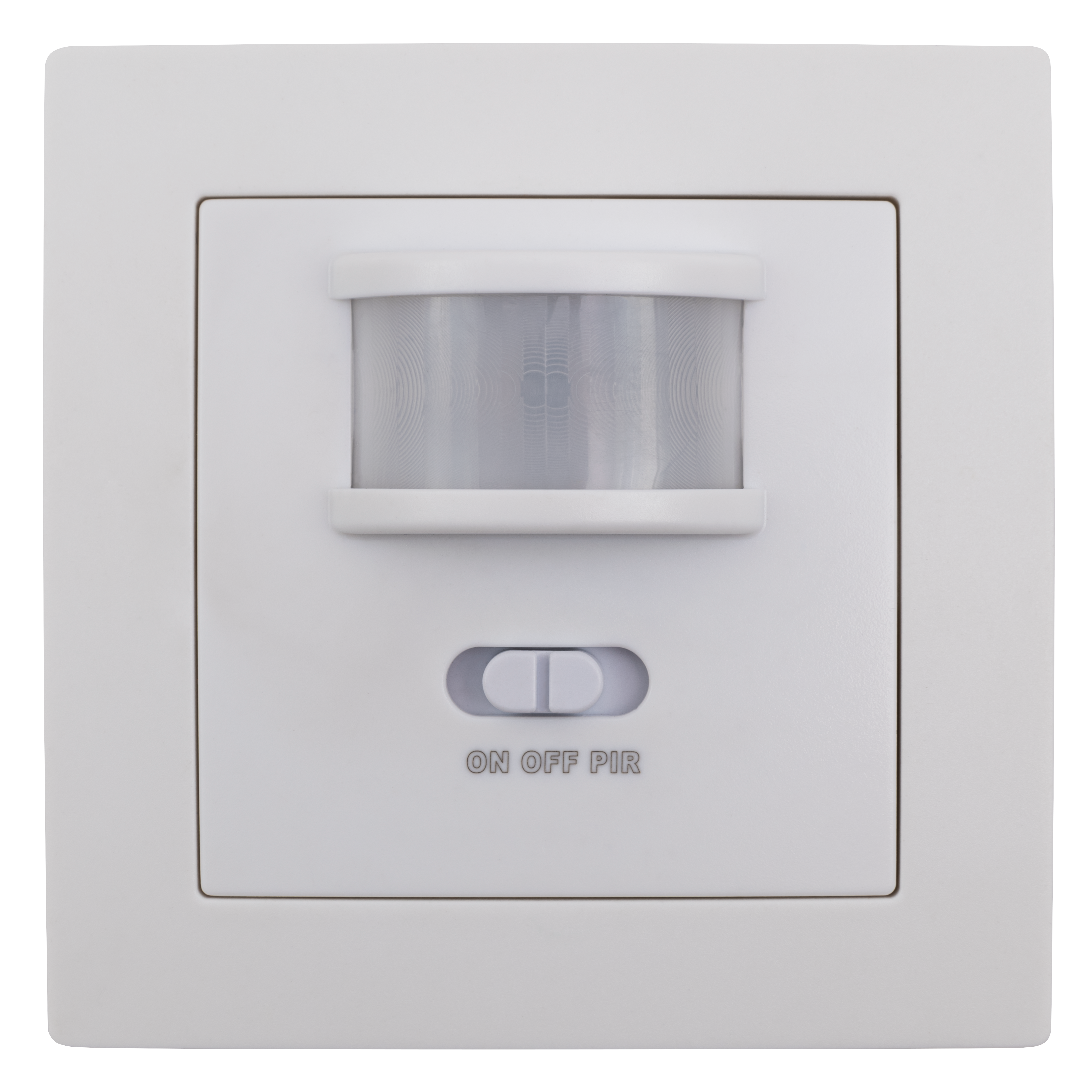 Unterputz IR Bewegungsmelder McPower ''Flair'' 160°, 750W, LED geeignet, weiß