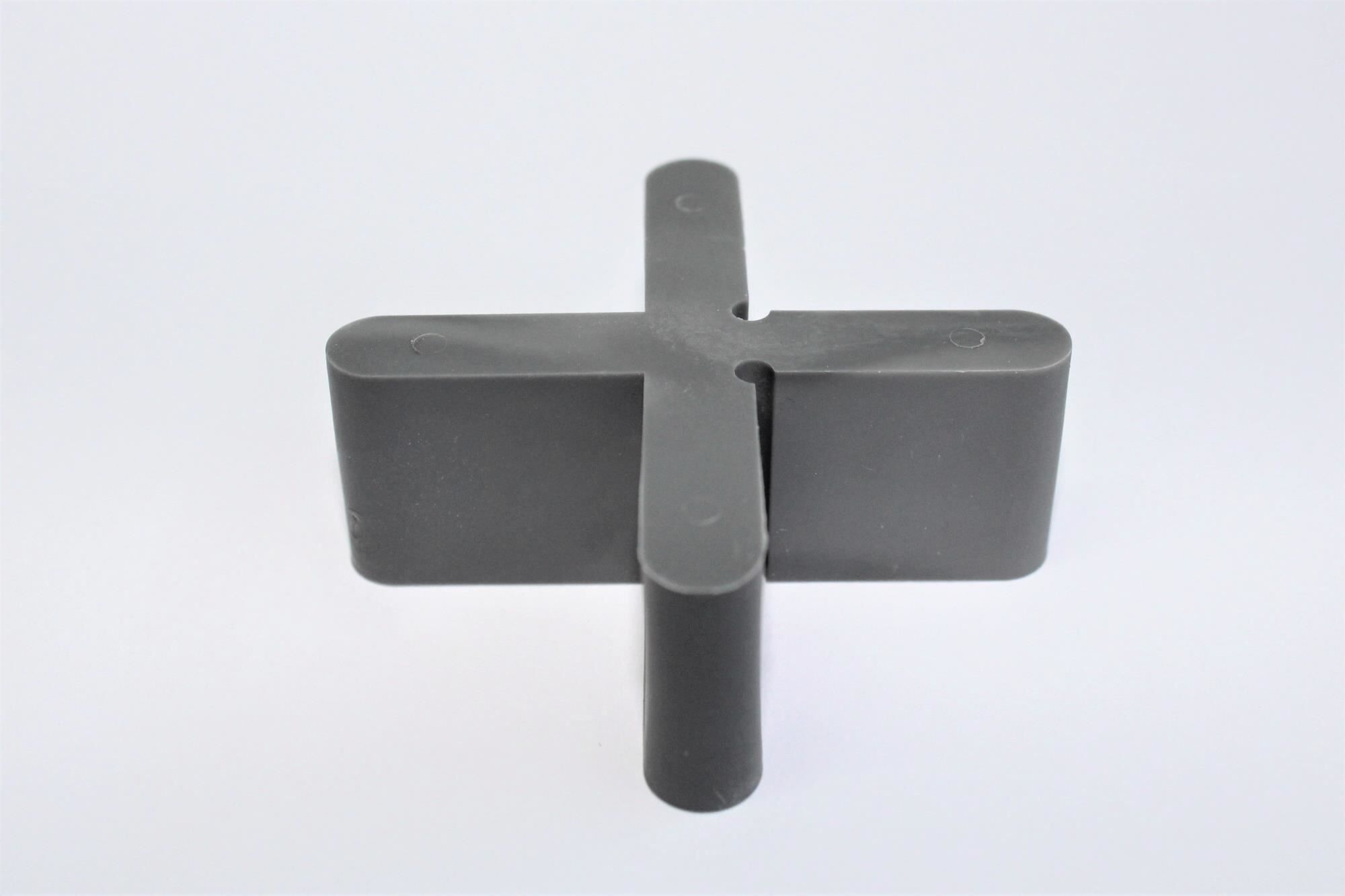 VOLFI Flex-Fugenkreuz Kunststoff gummiert, FKA-GK 5/19 grau, elastisch