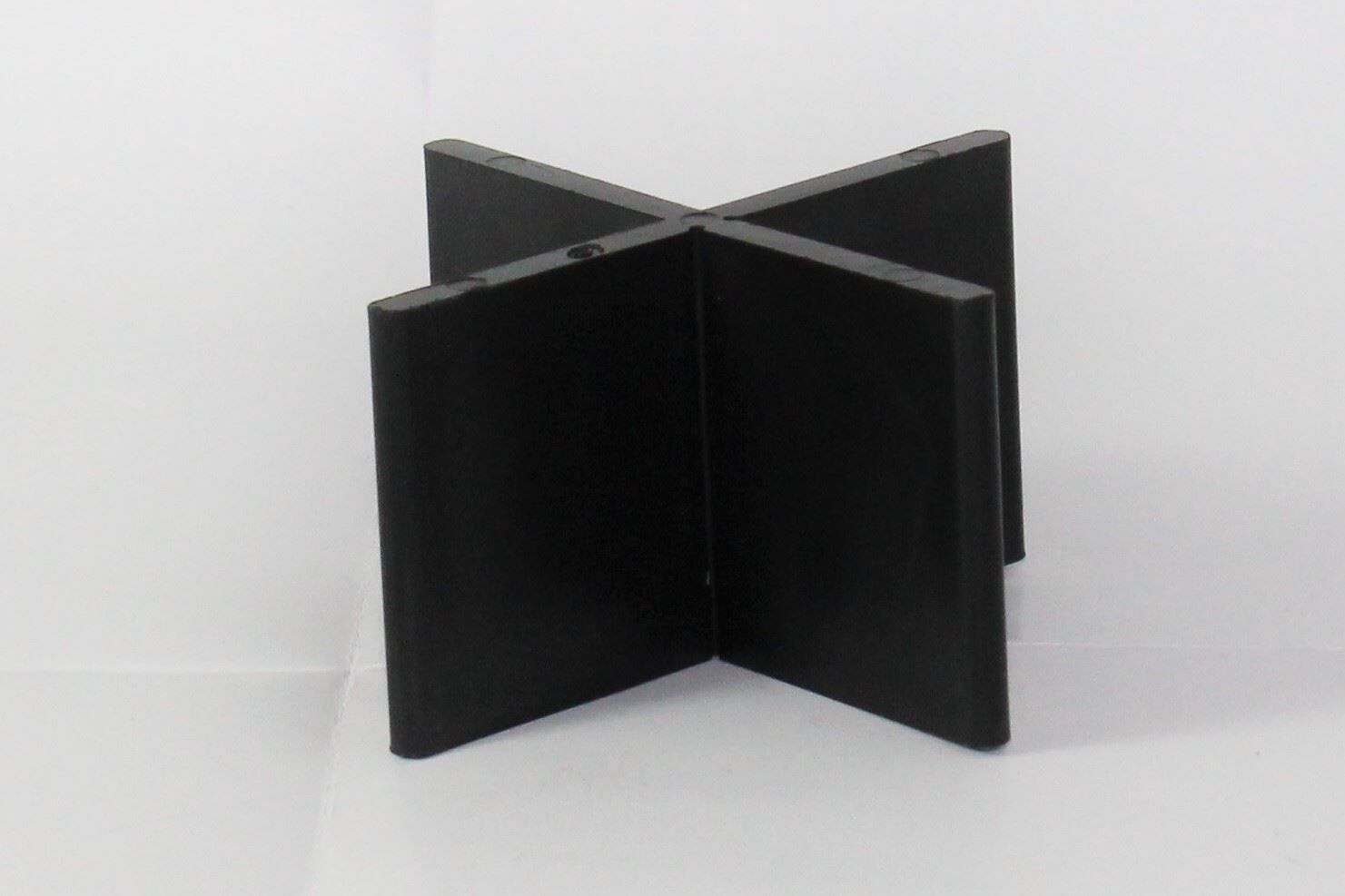 VOLFI Fugenkreuz Kunststoff schwarz, FK-A 6/30-55