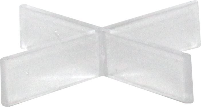 VOLFI Fugenkreuz Kunststoff transparent klar