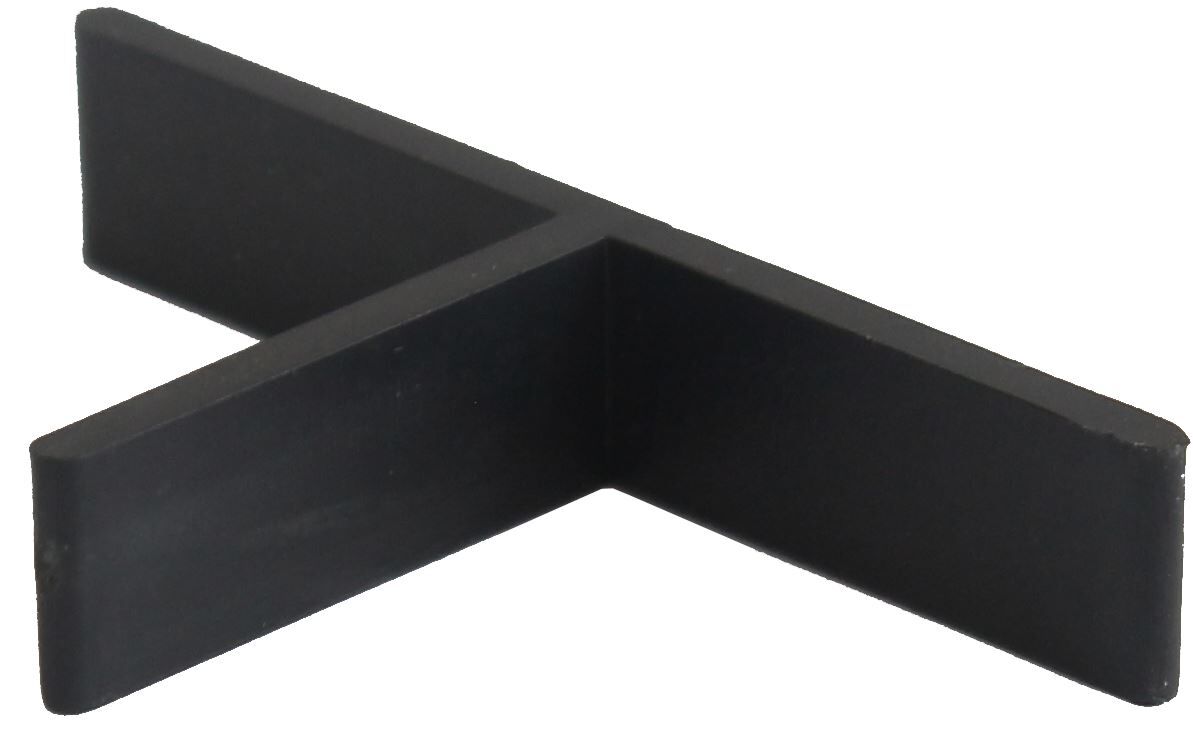 VOLFI Fugen T-Stück Kunststoff FK-T, 2x10 mm Fuge, Schwarz (2400 Stk.)