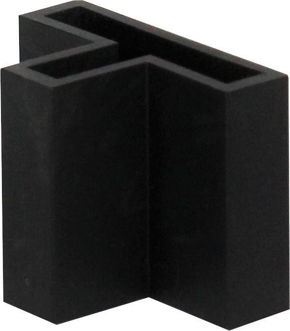 VOLFI Fugen-T Kunststoff schwarz FK-T 15/30-45(100)