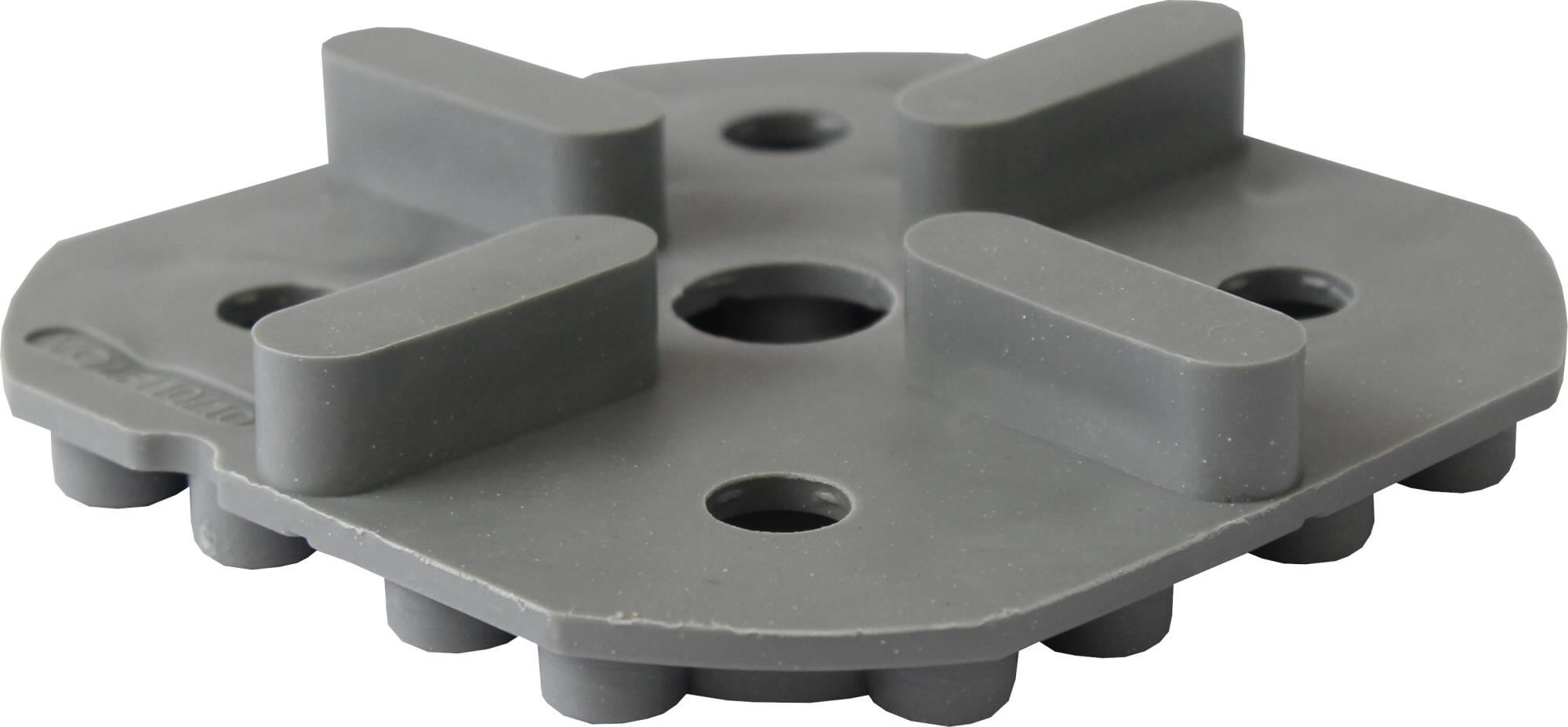 VOLFILAGER gummierter Kunststoff, grau GK-U 10/10-95/10(60)