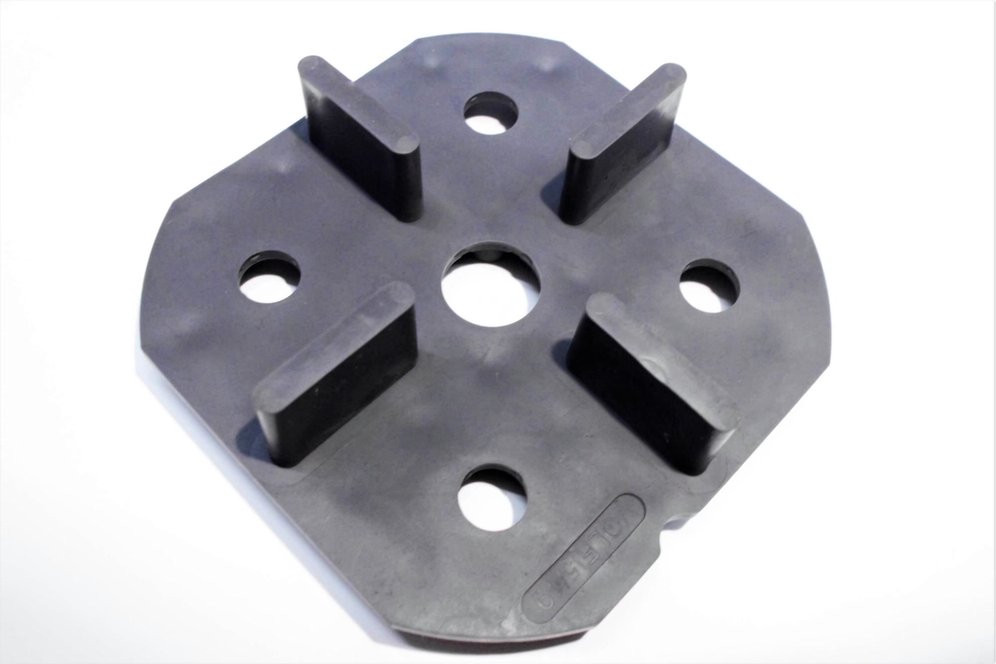VOLFILAGER gummierter Kunststoff, grau, GK-U, 10 mm