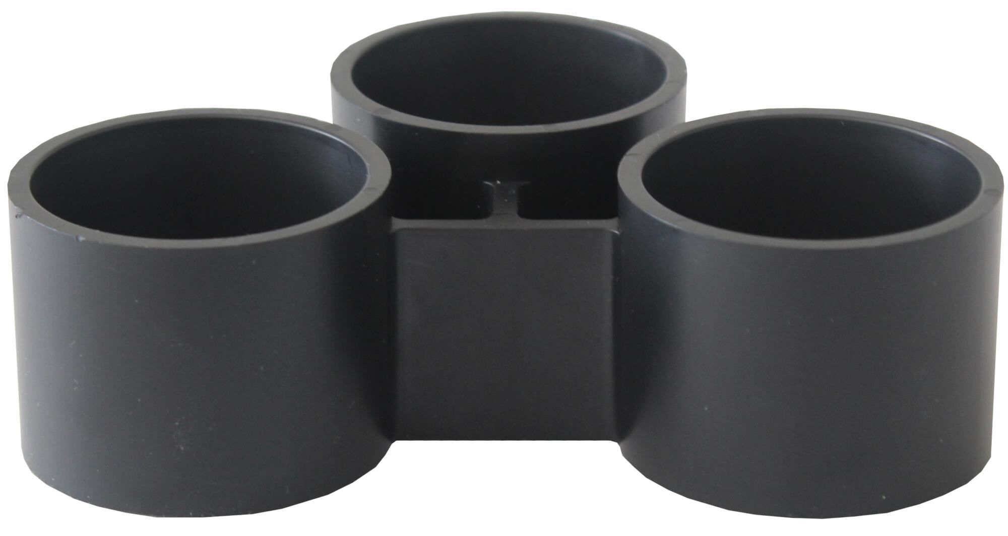 VOLFI Pflasterabstandhalter T-Fuge 3 Rohr OE-T, 85 mm Länge, 40x30 mm Fuge (50 Stk.)