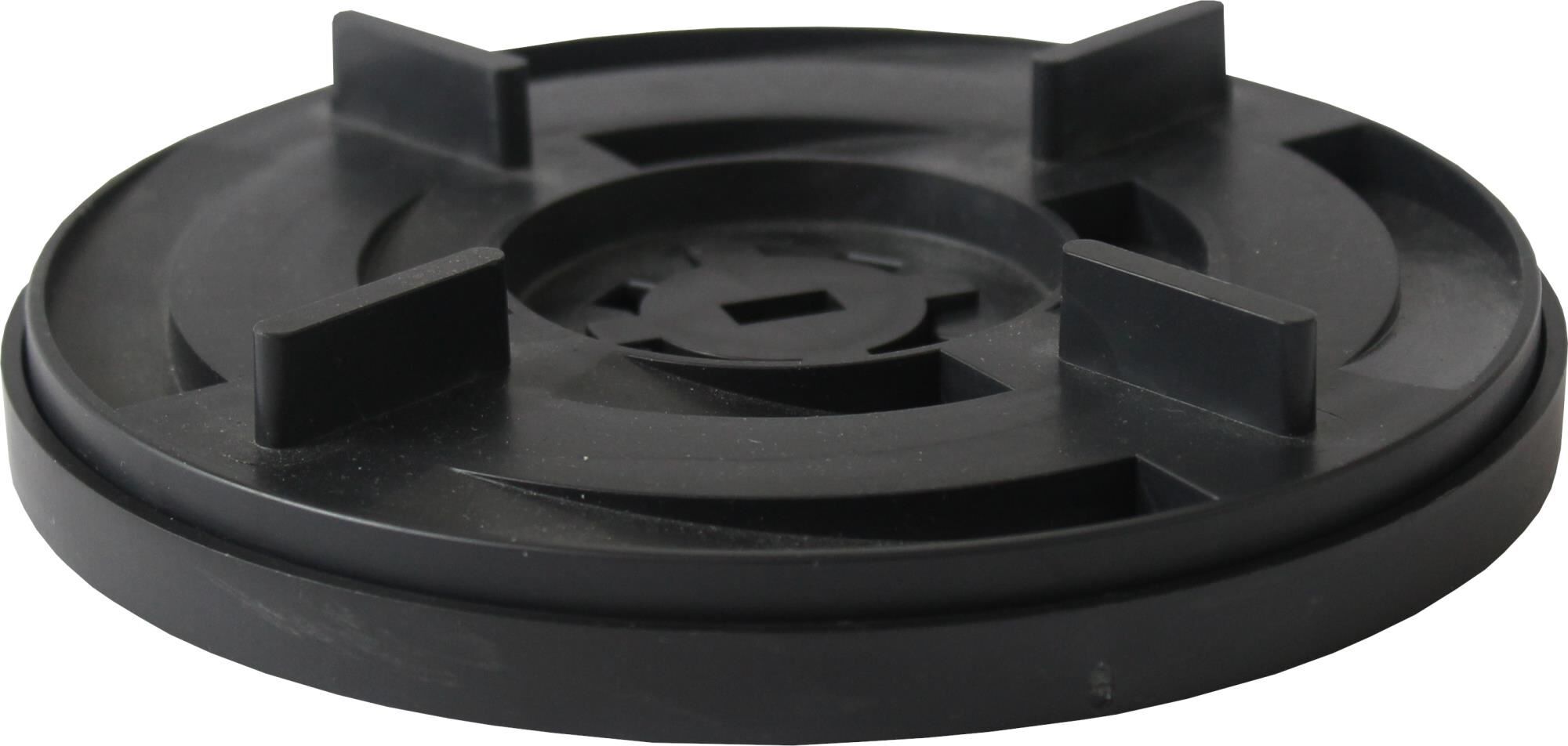 VOLFI Rampenteller-Stelzlager verstellbar 2-tlg. RTV, 10-15 mm Höhe, 4x10 mm Fuge, 4 Stege, ⌀140 mm (20 Stk.)