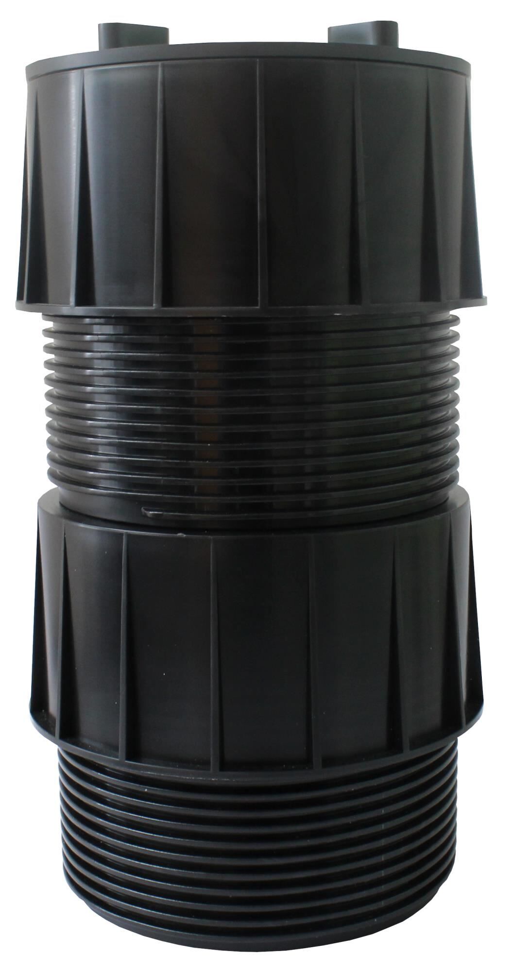 VOLFI Teleskop Dreh-Stelzlager, 5-tlg. Kunststoff TL-V145, 145-265 mm verstellbare Höhe, 10x10 mm Fuge, ⌀140 mm, 4 Stege (20 Stk.)