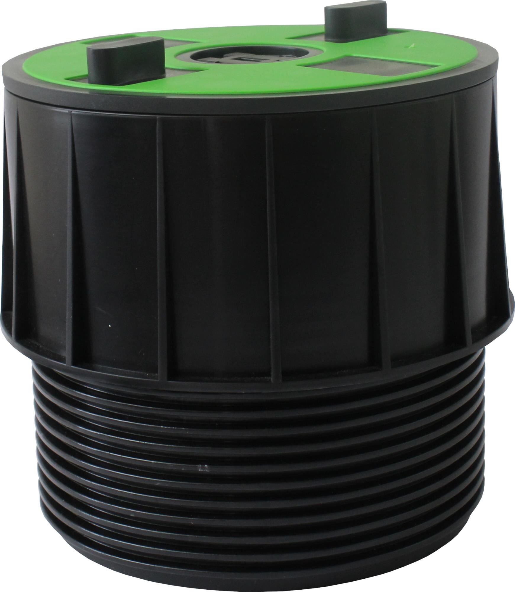 VOLFI Teleskop Dreh-Stelzlager, 3-tlg. Kunststoff TL-VI75, 75-135 mm verstellbare Höhe, 10x10 mm Fuge, ⌀140 mm, 2 Stege (20 Stk.)