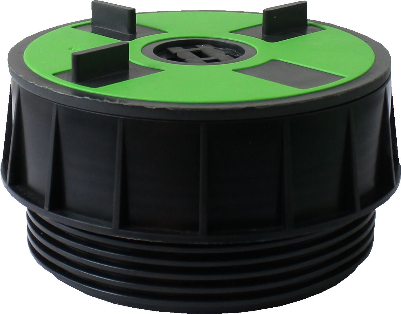 VOLFI Teleskop Dreh-Stelzlager, 3-tlg. Kunststoff TL-VT45, 45-75 mm verstellbare Höhe, 6x10 mm Fuge, ⌀140 mm, 3 Stege (40 Stk.)