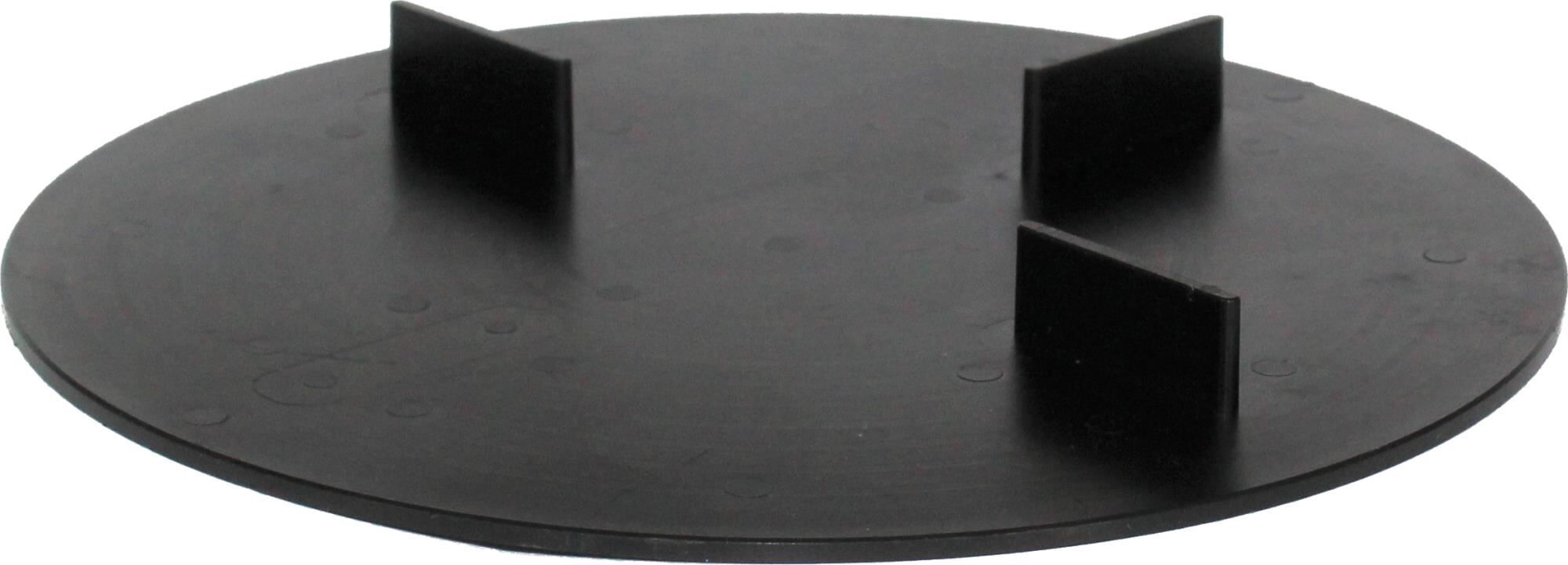 VOLFI-Scheibe f.Splitt-+Kiesbett Kunststoff VS-UT 3x10-2/140(20), 3 Stege, 2mm