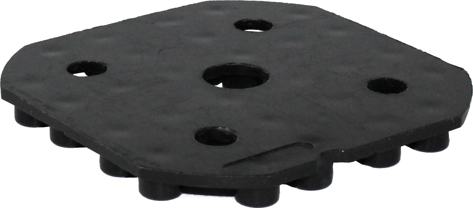 VOLFILAGER Kunststoff, ohne Stege WK-U, 10 mm Aufbauhöhe, ⌀95 mm (60 Stk.)