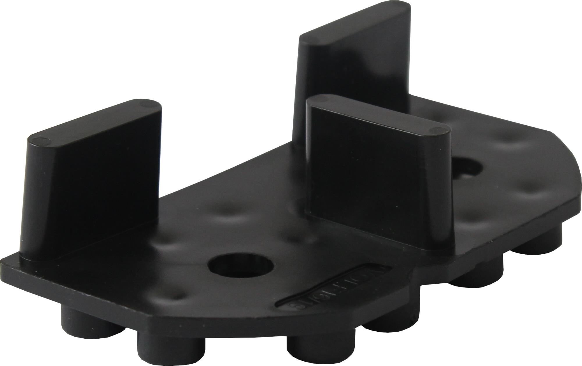 VOLFILAGER Randstück Kunststoff WK-UR, 10 mm Aufbauhöhe, 6x19 mm Fuge, ⌀95 mm