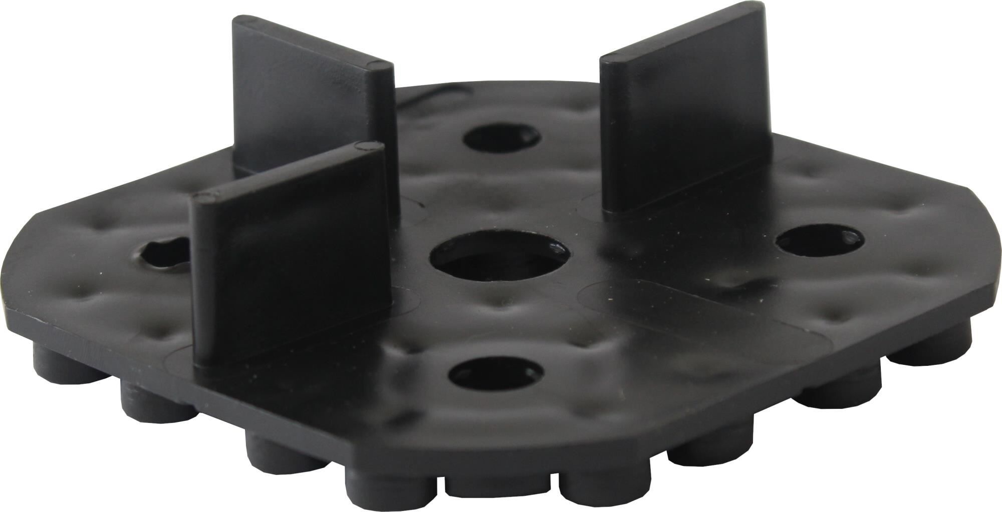 VOLFILAGER Kunststoff 3 Stege WK-UT, 10 mm Aufbauhöhe, 4x19 mm Fuge, ⌀95 mm