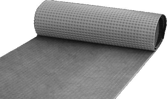 VOLFI Rolle Drainmatte Quadratnoppen, PP m.Vlies DRM-Q8 8mm-1x15m(1)