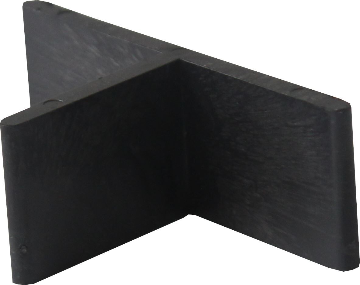 VOLFI Fugen-T Kunststoff schwarz FK-T 3/19-55(250/4000)