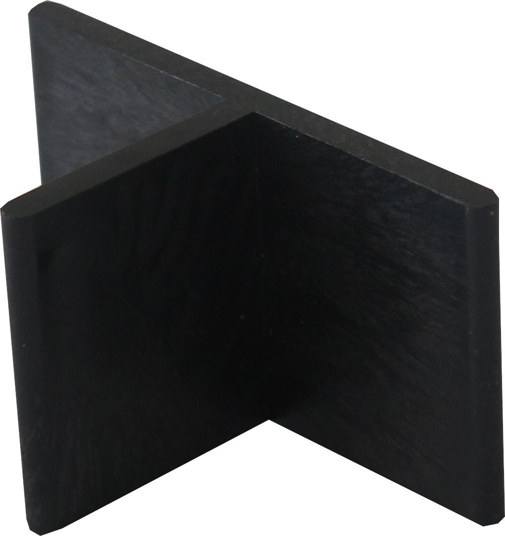 VOLFI Fugen-T Kunststoff schwarz FK-T 3/30-55(100)