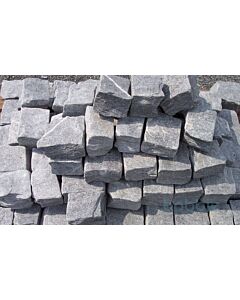 Pflaster "rustikal / geknackt (schwach getrommelt)" 12 cm x 12 cm