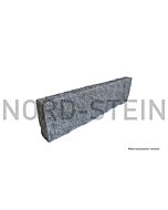 Granit-Stelen, grau, 8x25x100 cm, allseits gespitzt