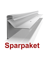 SBK - Zweiteiliges Dachrandabschlussprofil - Sparpakete Komplett