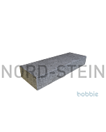 Granit-Blockstufen, "Gallicia-hellgrau"