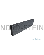 Granit-Stelen, "Negra"-dunkelgrau, 8x25 cm, allseits gesägt und geflammt