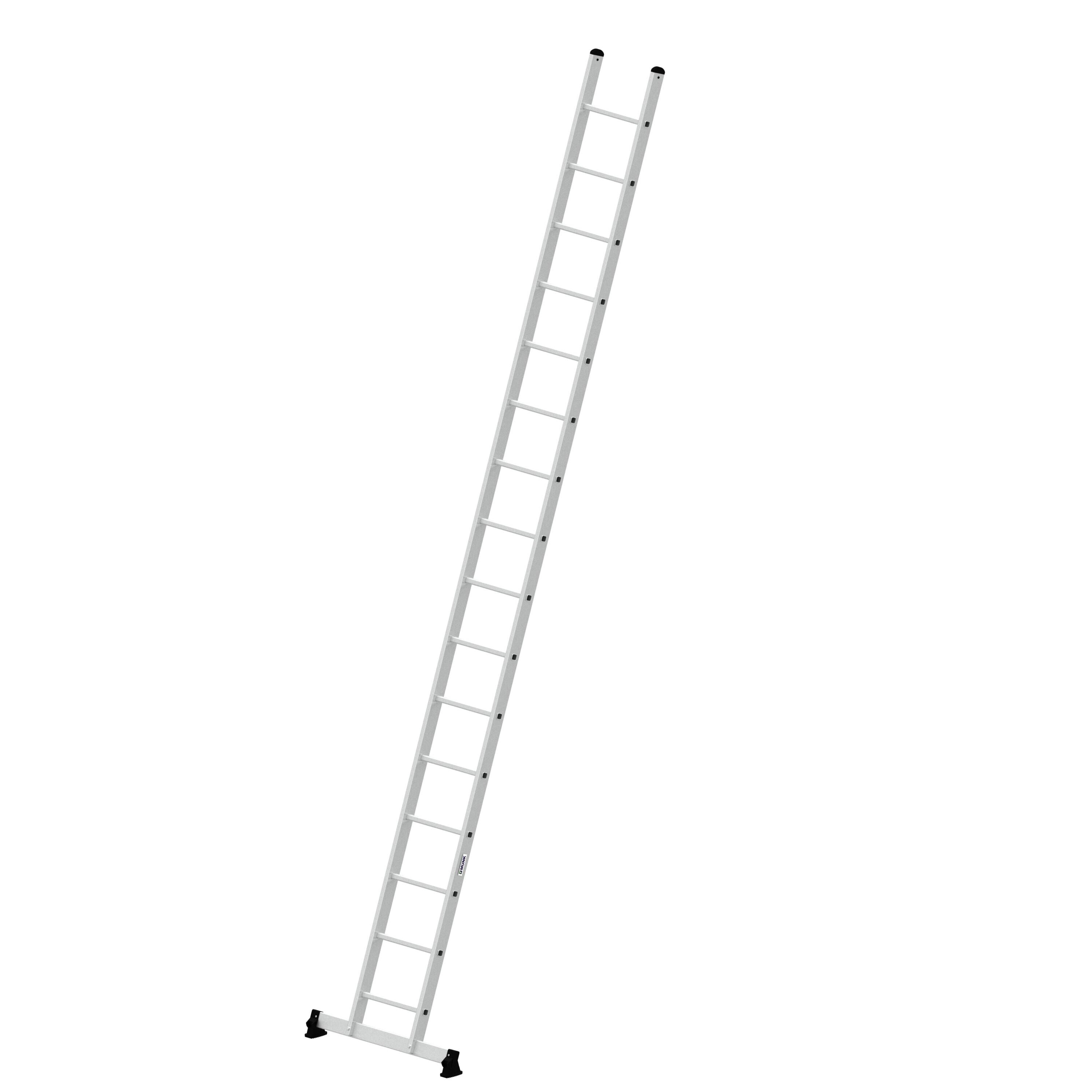Sprossen-Anlegeleiter mit nivello®-Traverse 16 Sprossen