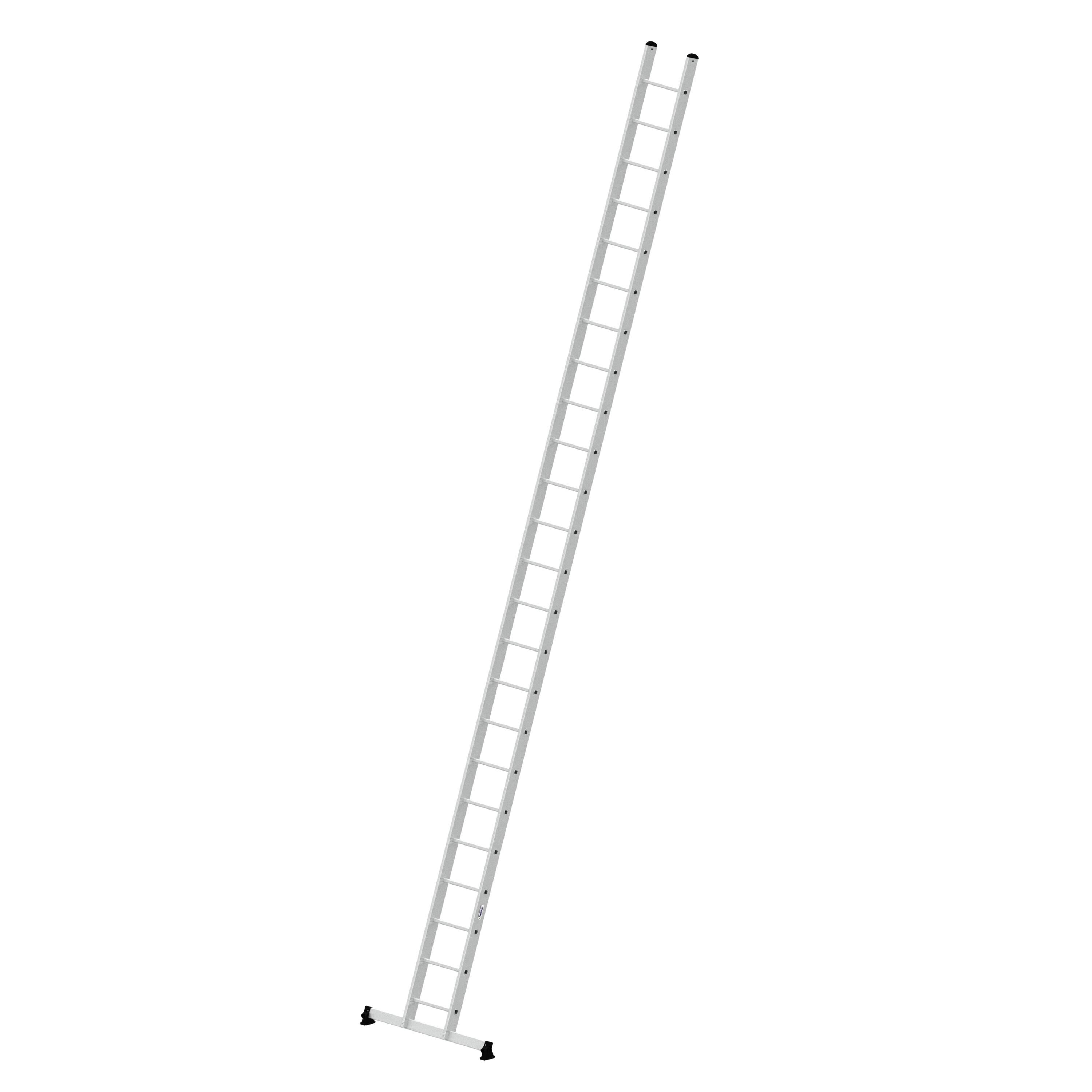 Sprossen-Anlegeleiter mit nivello®-Traverse 24-Sprossen