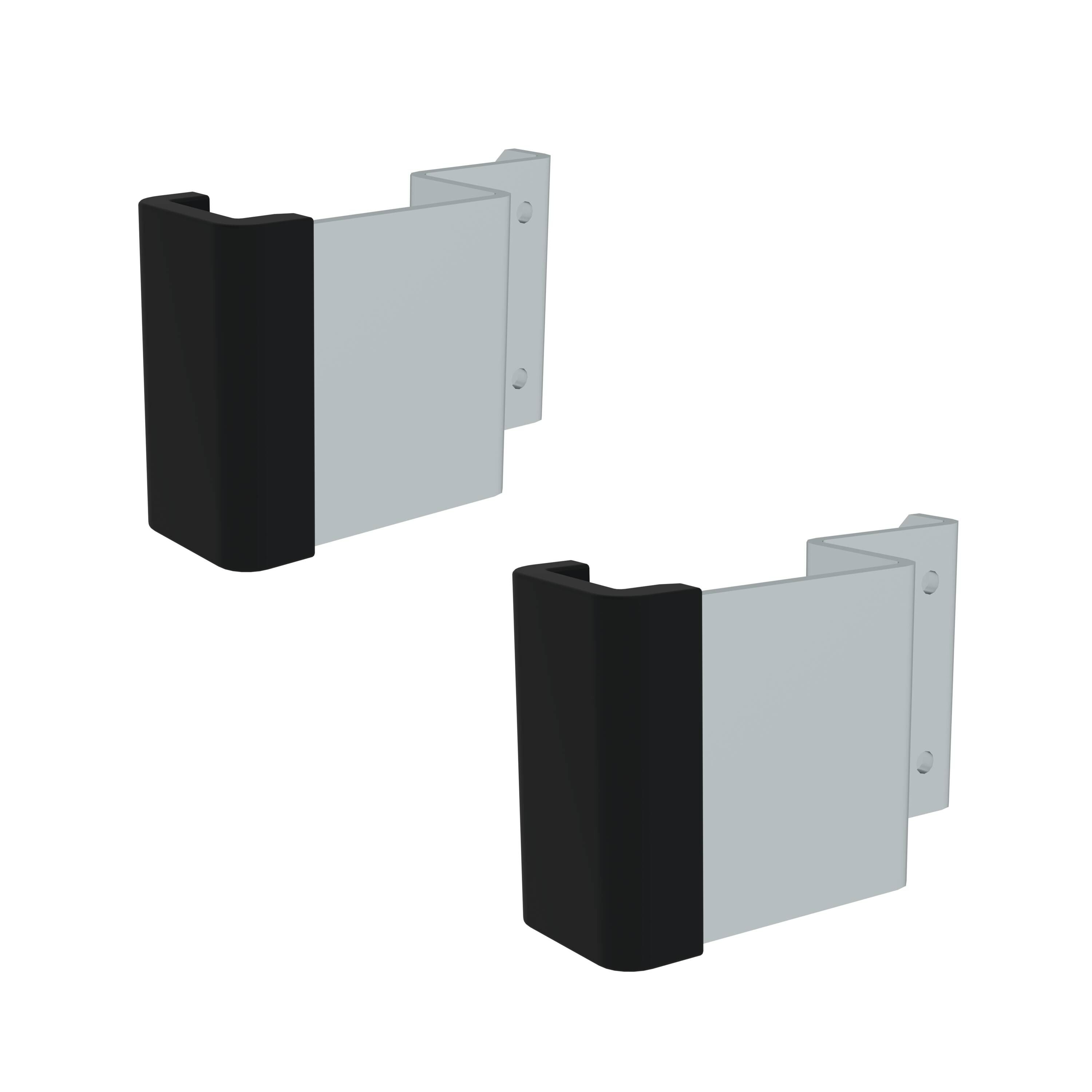 Führungsbeschlag unten für 2-teilige Seilzugleitern