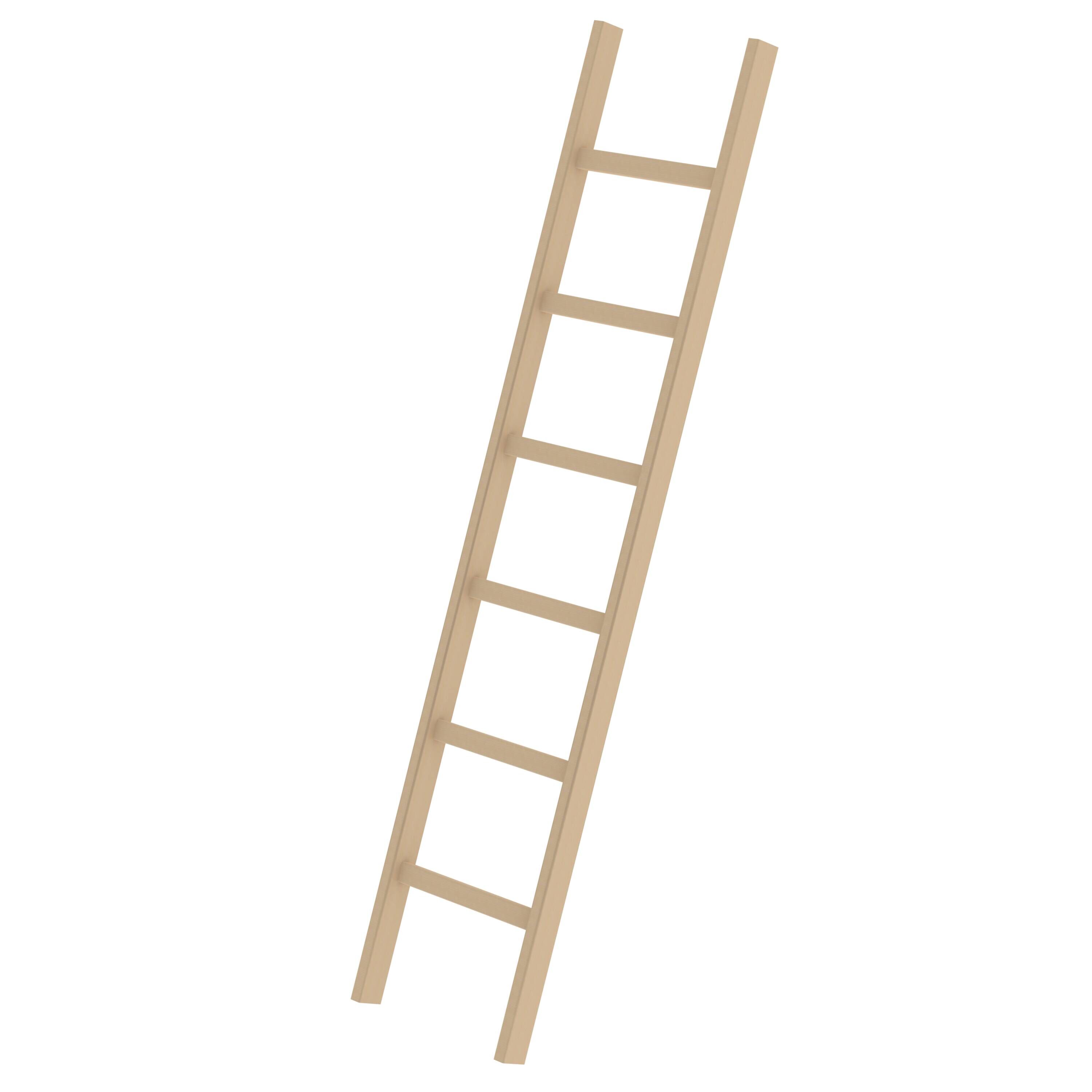 MUNKp331061775762454bobbie Sprossen-Anlegeleiter Holz ohne Traverse