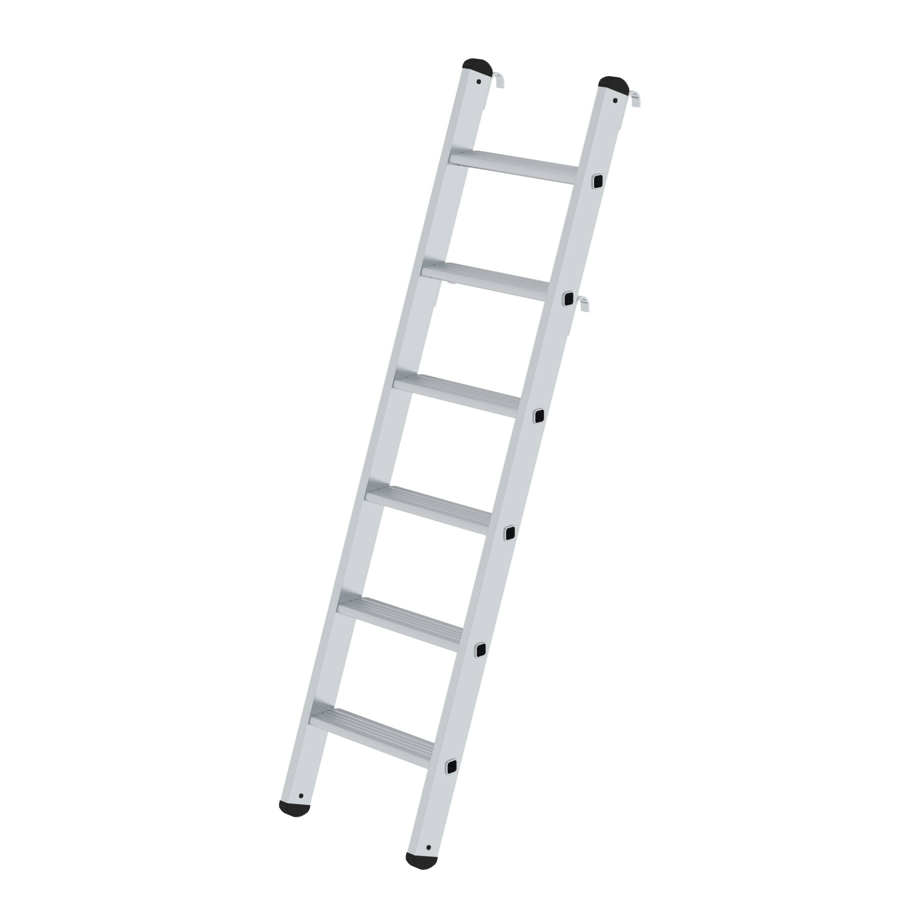 Stufen-Regalleiter einhängbar