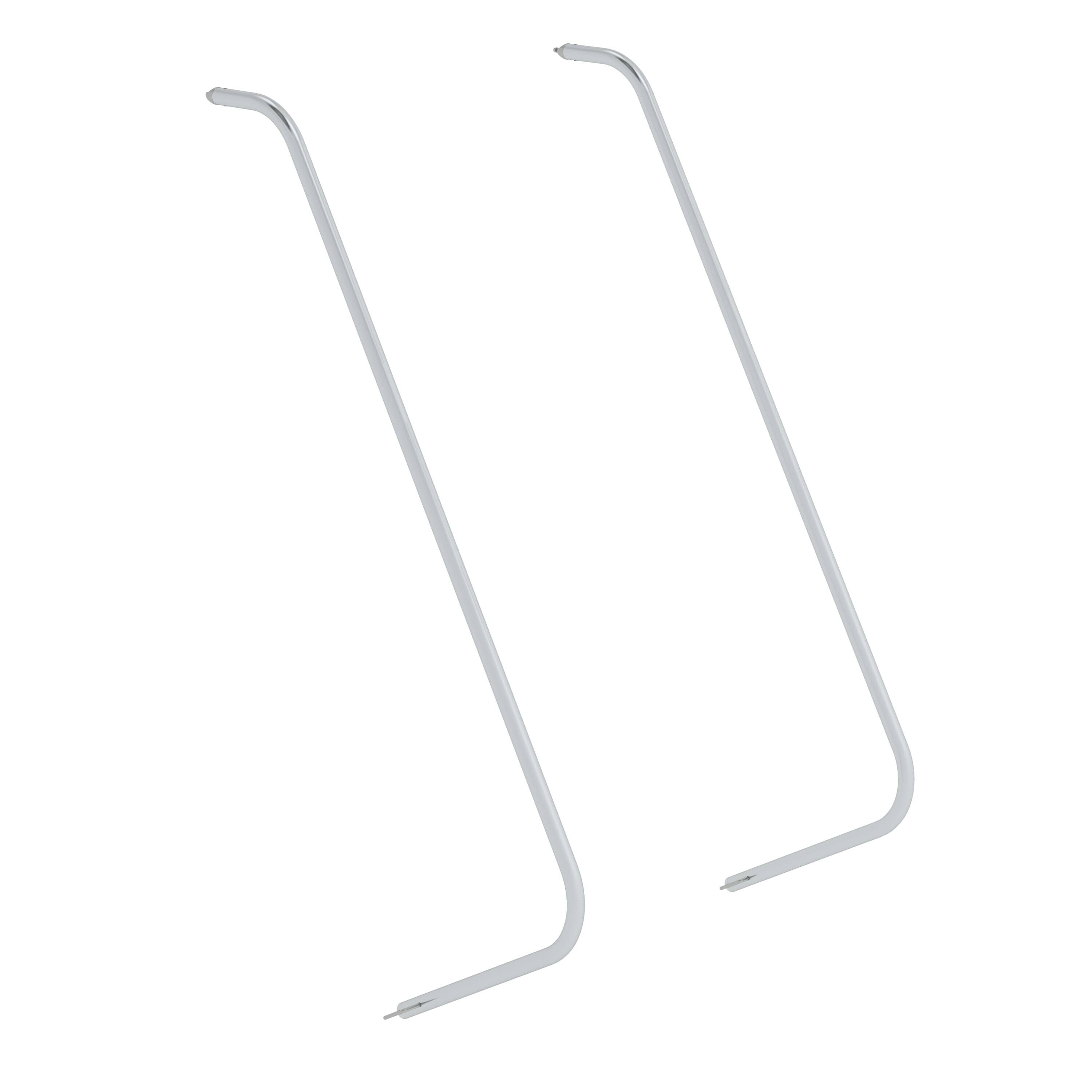 Handlauf für Podesttreppe beidseitig begehbar 7-8-stufig