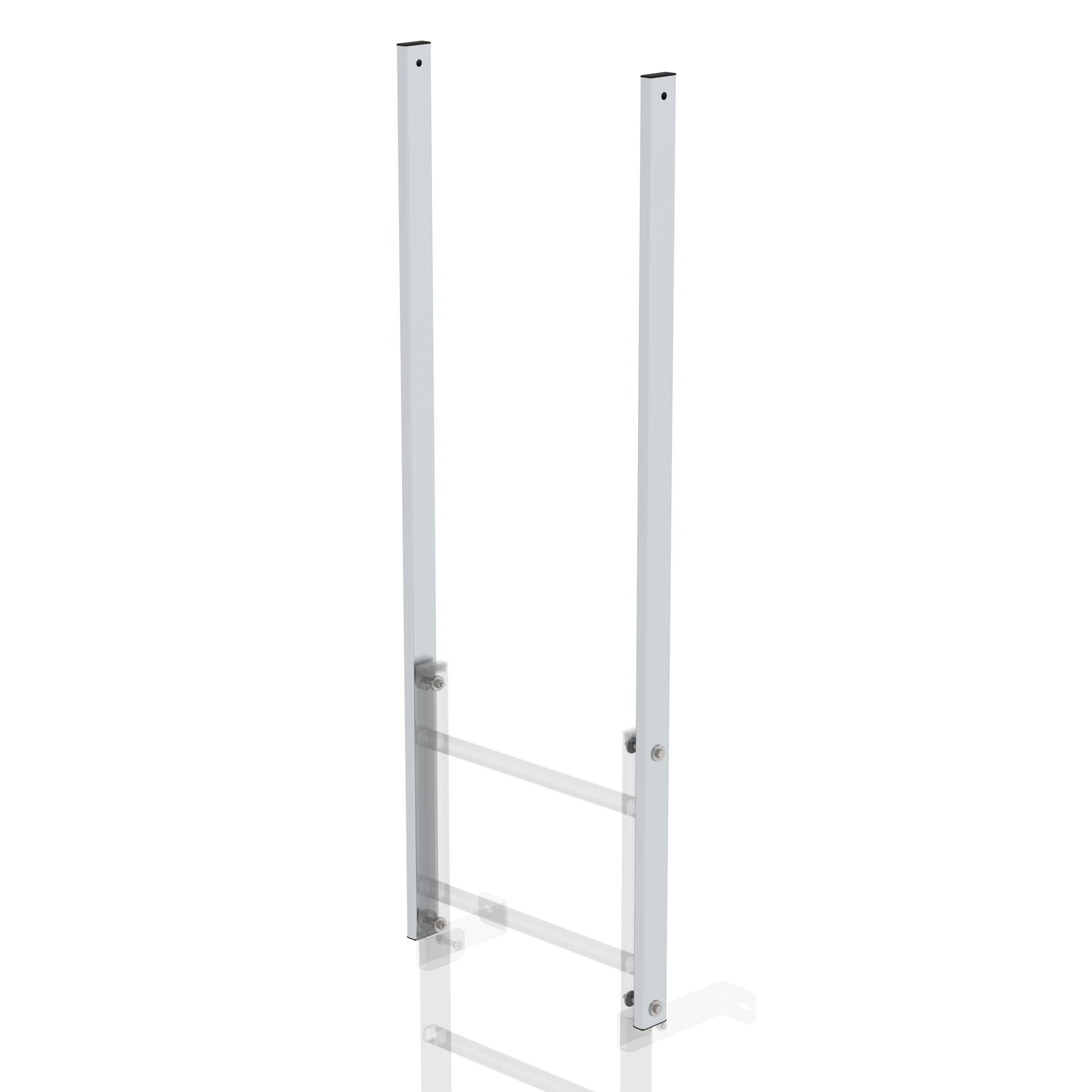 Ausstiegsholm gerade Aluminium