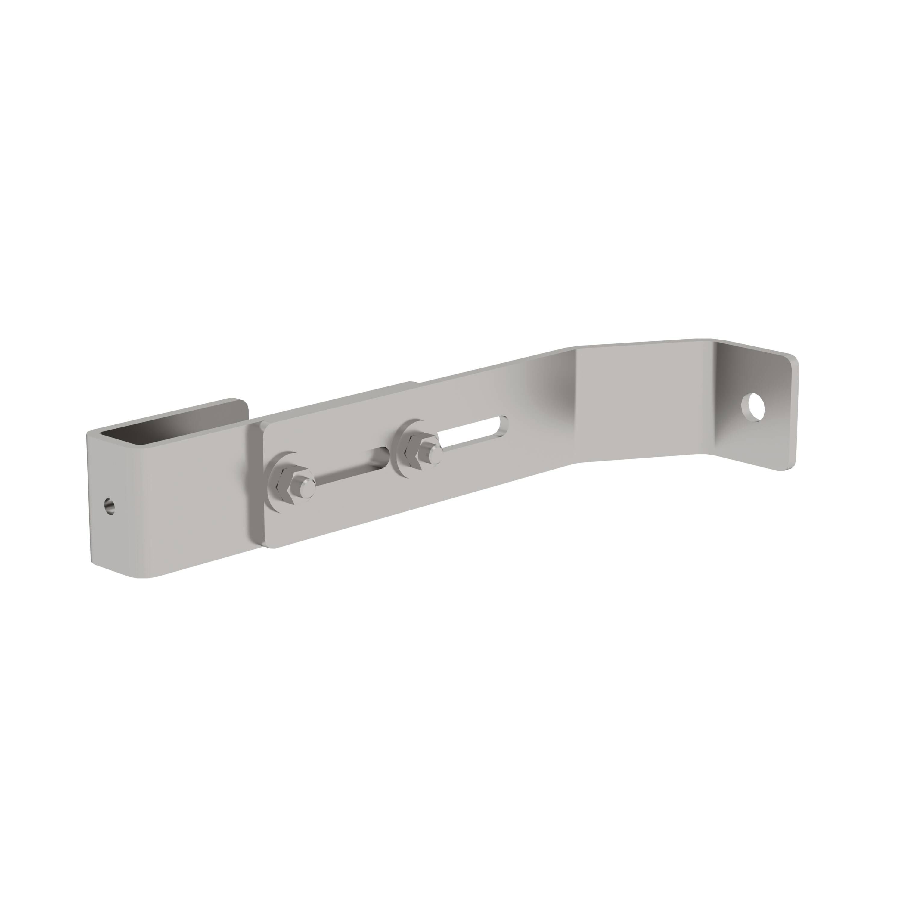 Wandhalter Edelstahl für GFK, verstellbar 200mm