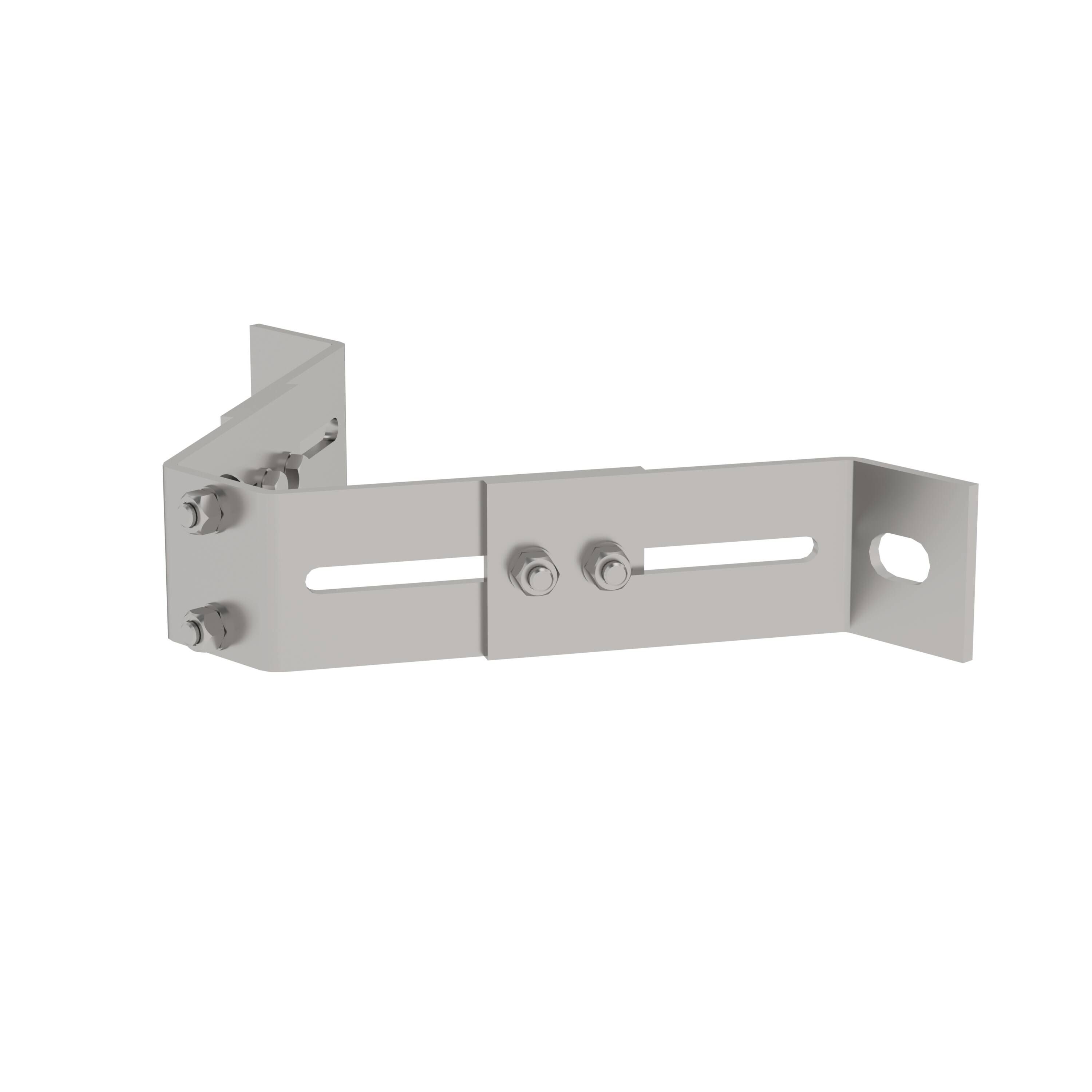 Wandhalter verstellbar Einholmleiter Edelstahl