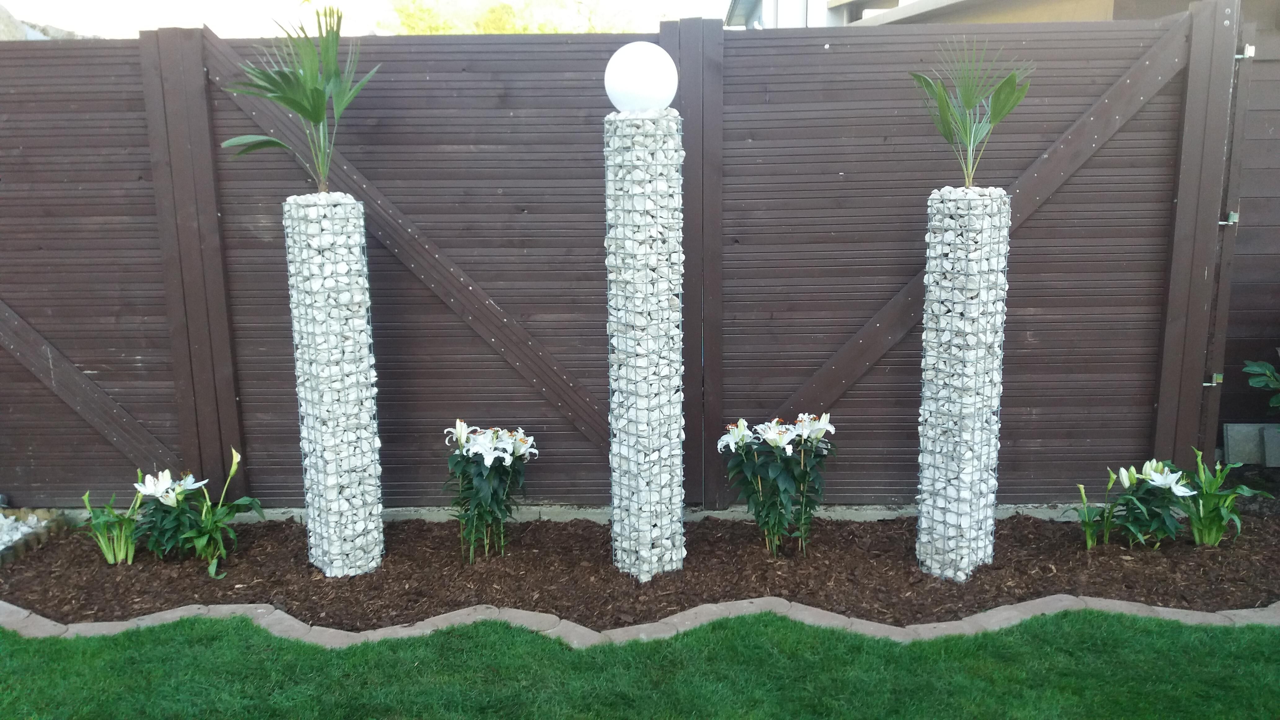 GAB02222551707317150bobbie Gabionensäule 22 x 22 cm MW 5 x 5 cm eckig