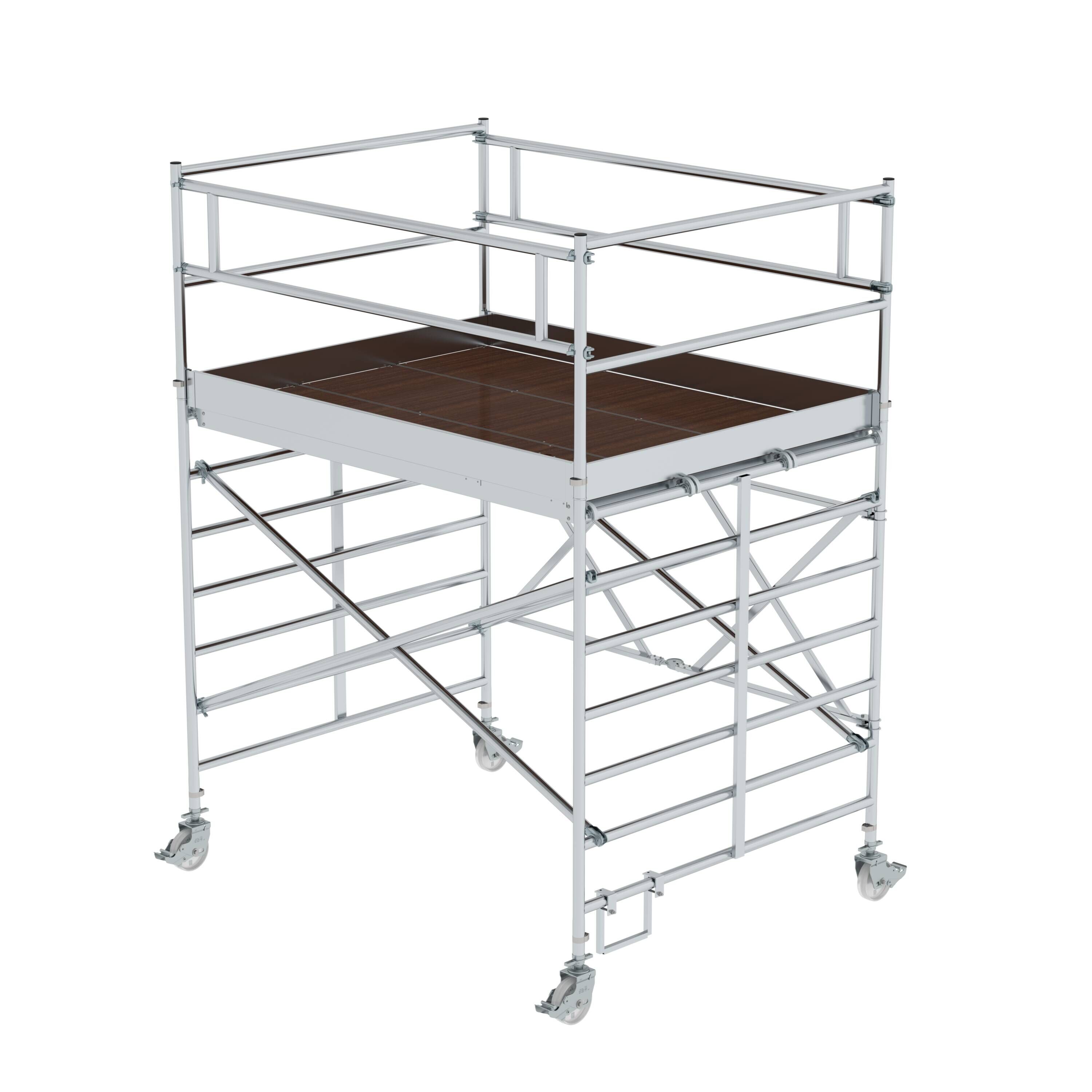 MUNKp1155001698234534bobbie Klappgerüst mit Dreifach-Plattform