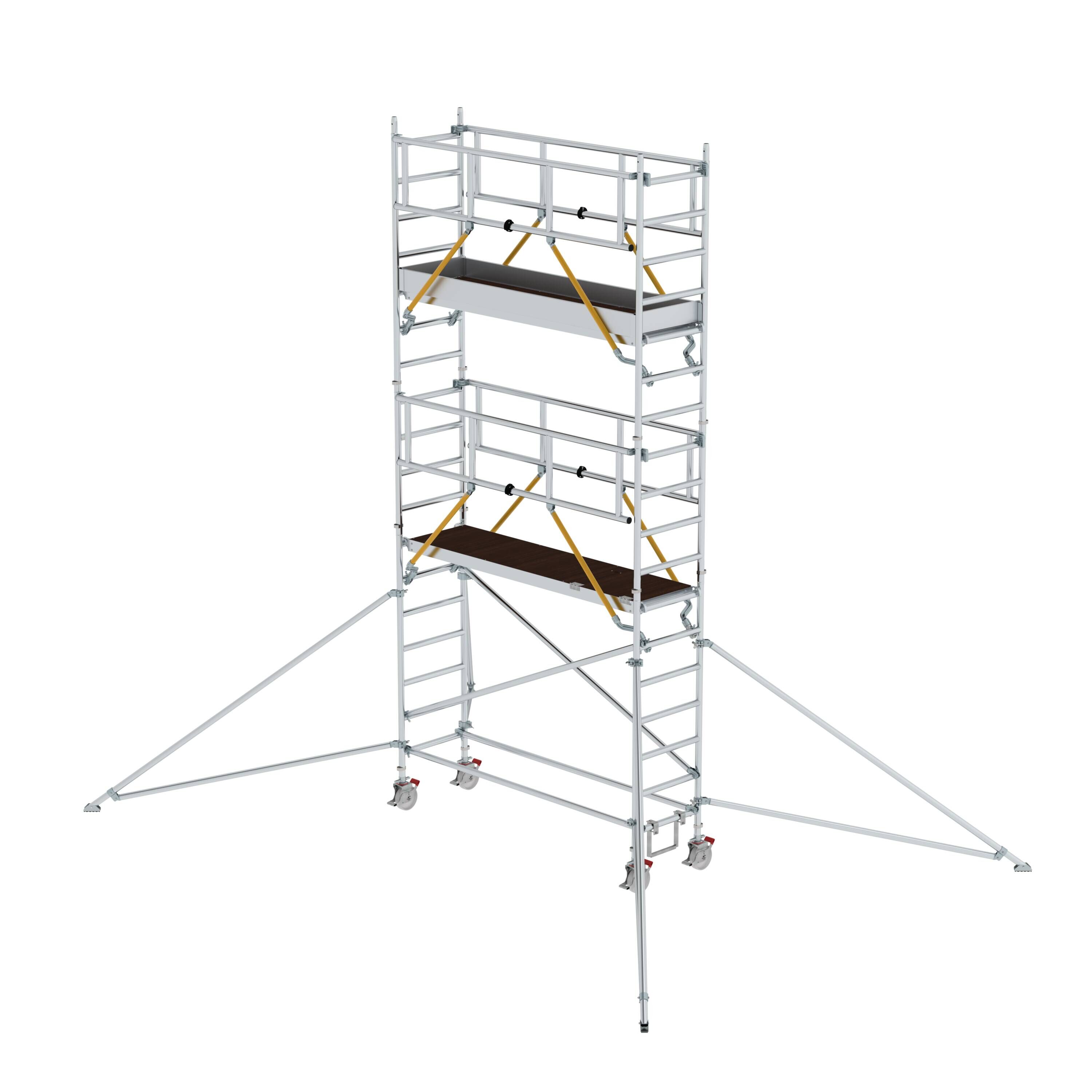 Rollgerüst SG 0,75 x 2,45 m mit Ausleger Plattformhöhe 4,47 m