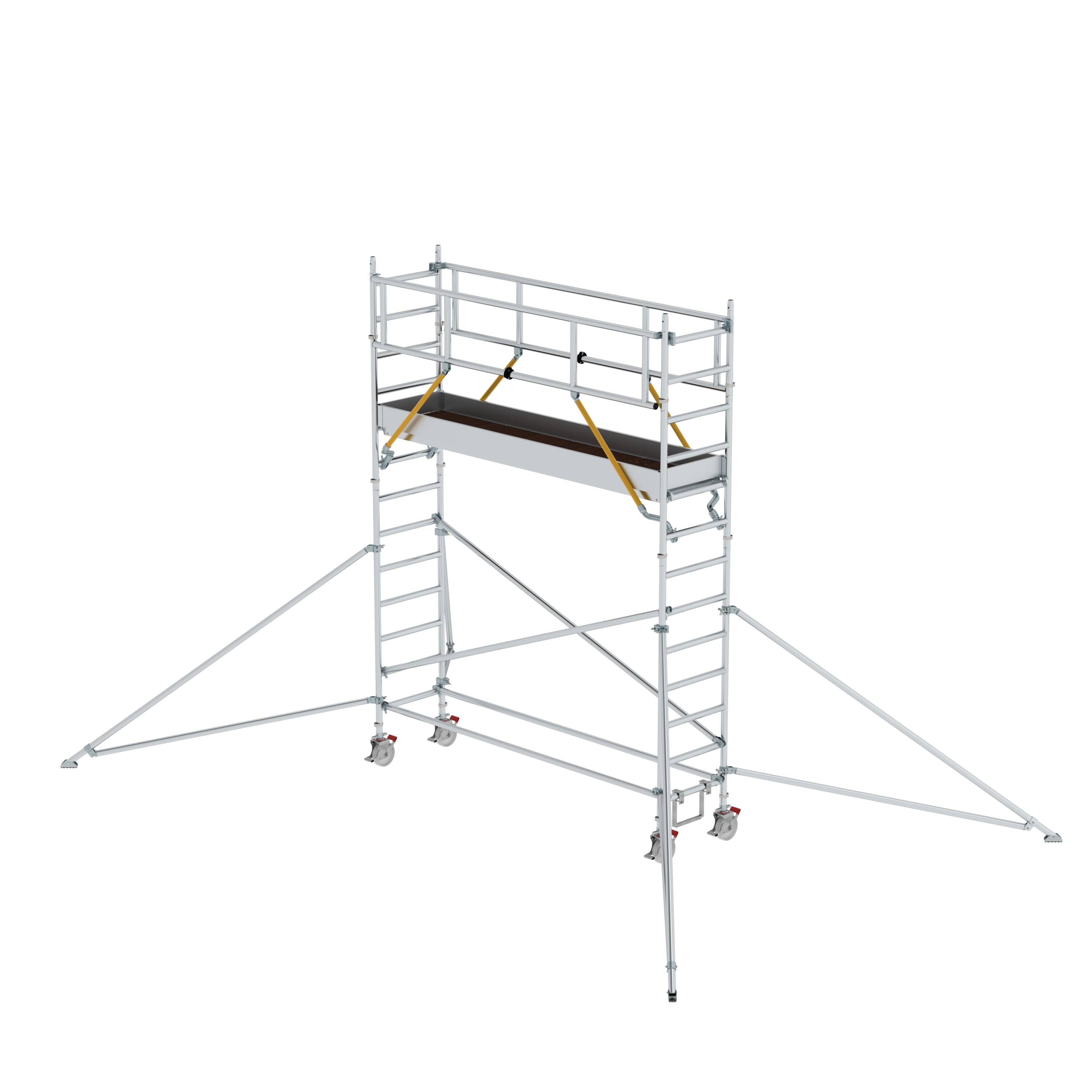 MUNK1563491775761128bobbie Rollgerüst SG 0,75 x 3,0 m mit Ausleger Plattformhöhe 3,07 m