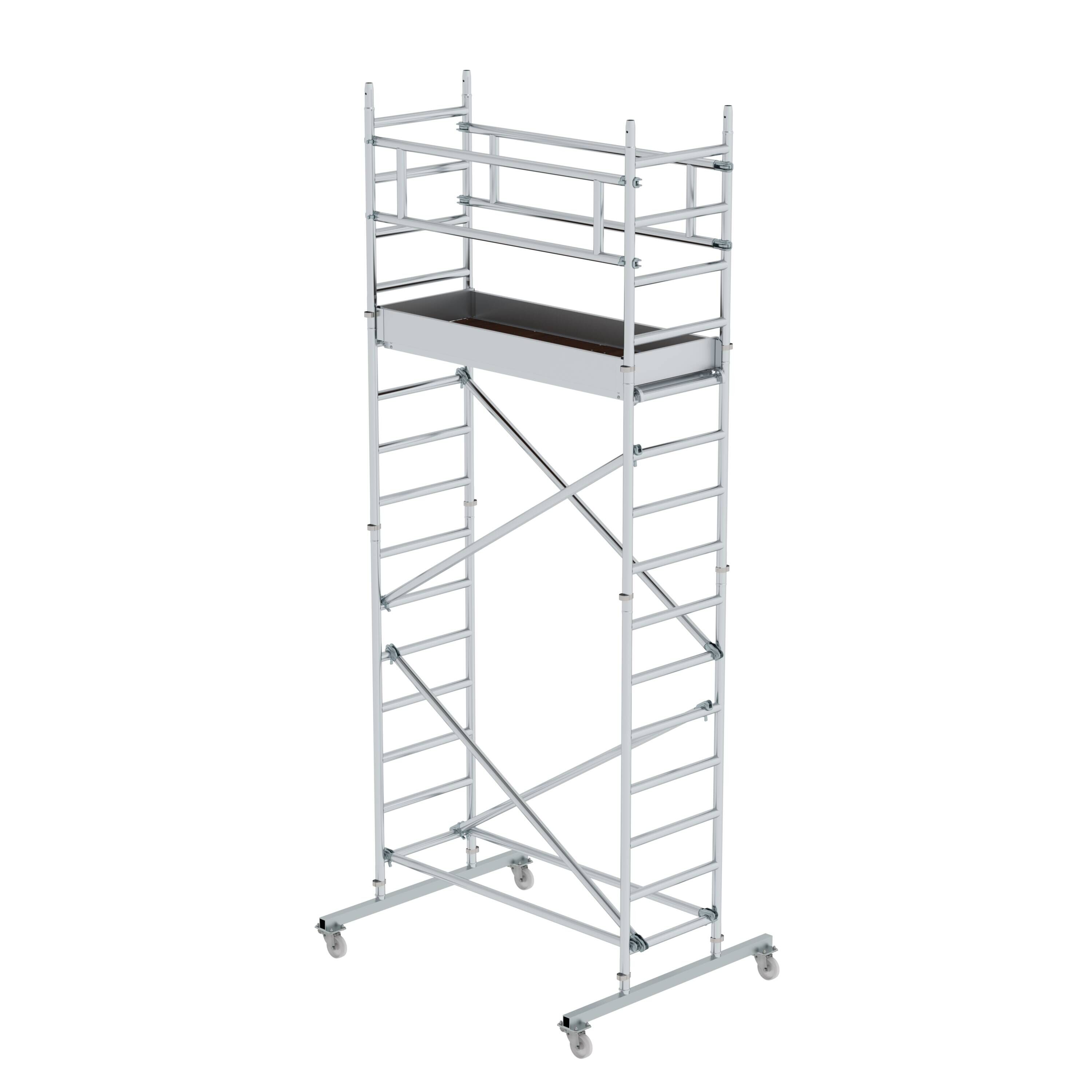 MUNK1663201775761132bobbie Standard-Rollgerüst 0,75 x 1,80 m Plattformhöhe 3,20 m