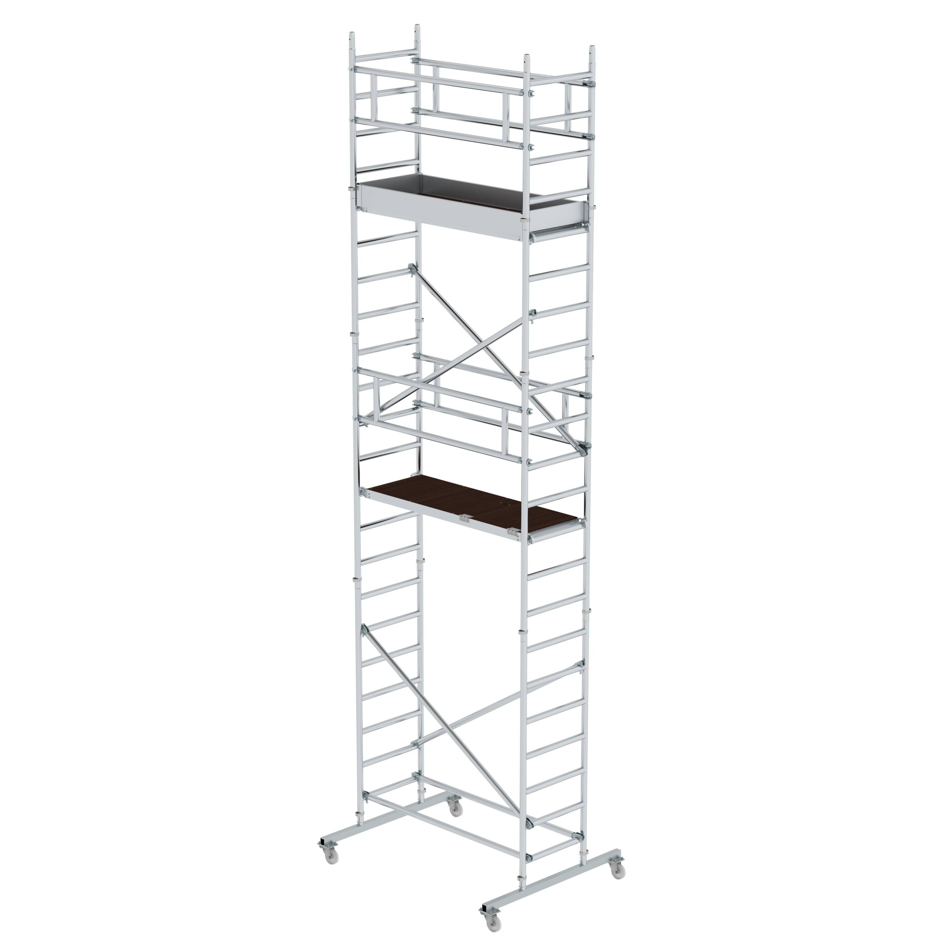 MUNK1665201775761132bobbie Standard-Rollgerüst 0,75 x 1,80 m Plattformhöhe 5,20 m